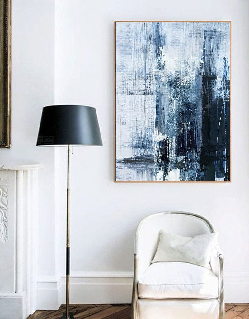 Blue Abstract Painting