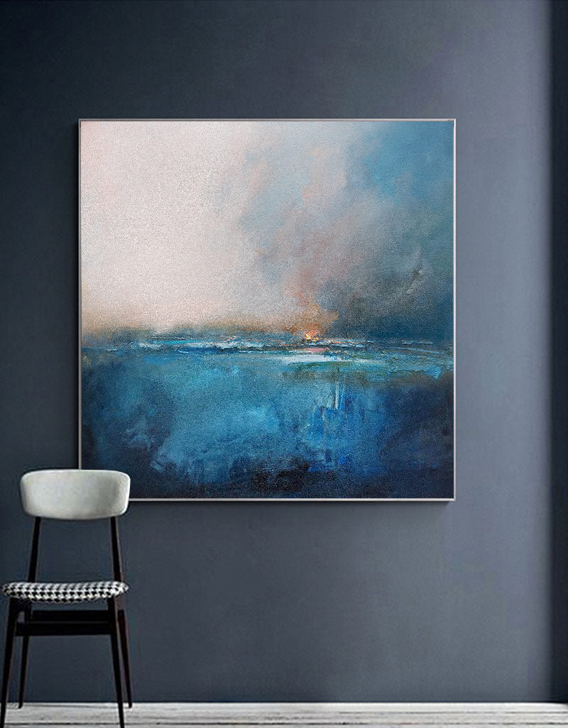 Abstract Seascape Painting