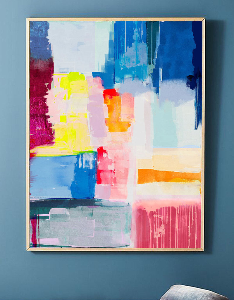 Large Color Abstract Art