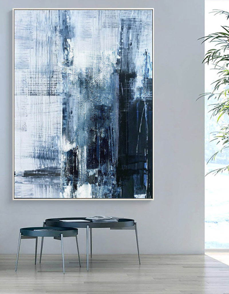 Blue Abstract Painting