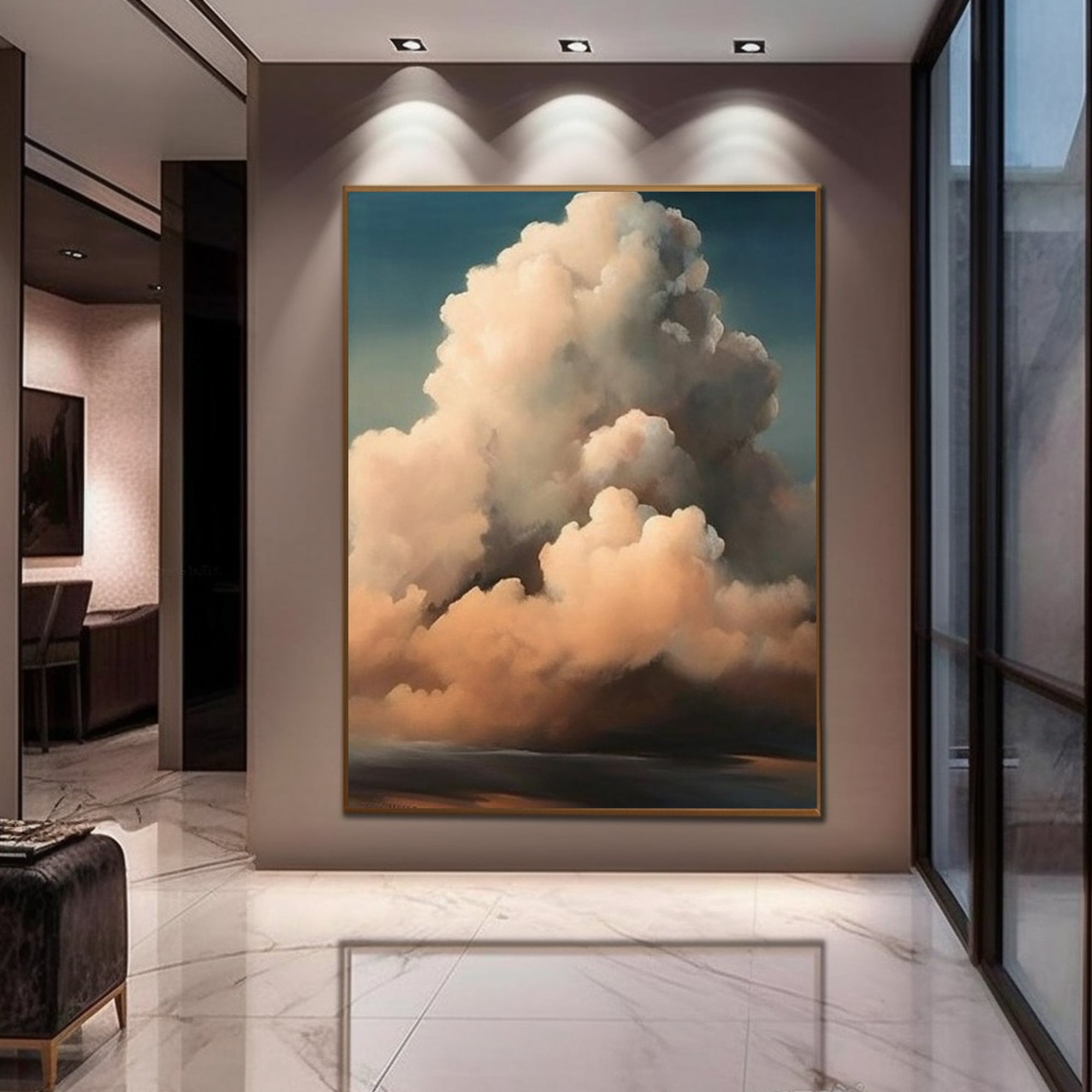 White Cloud Painting