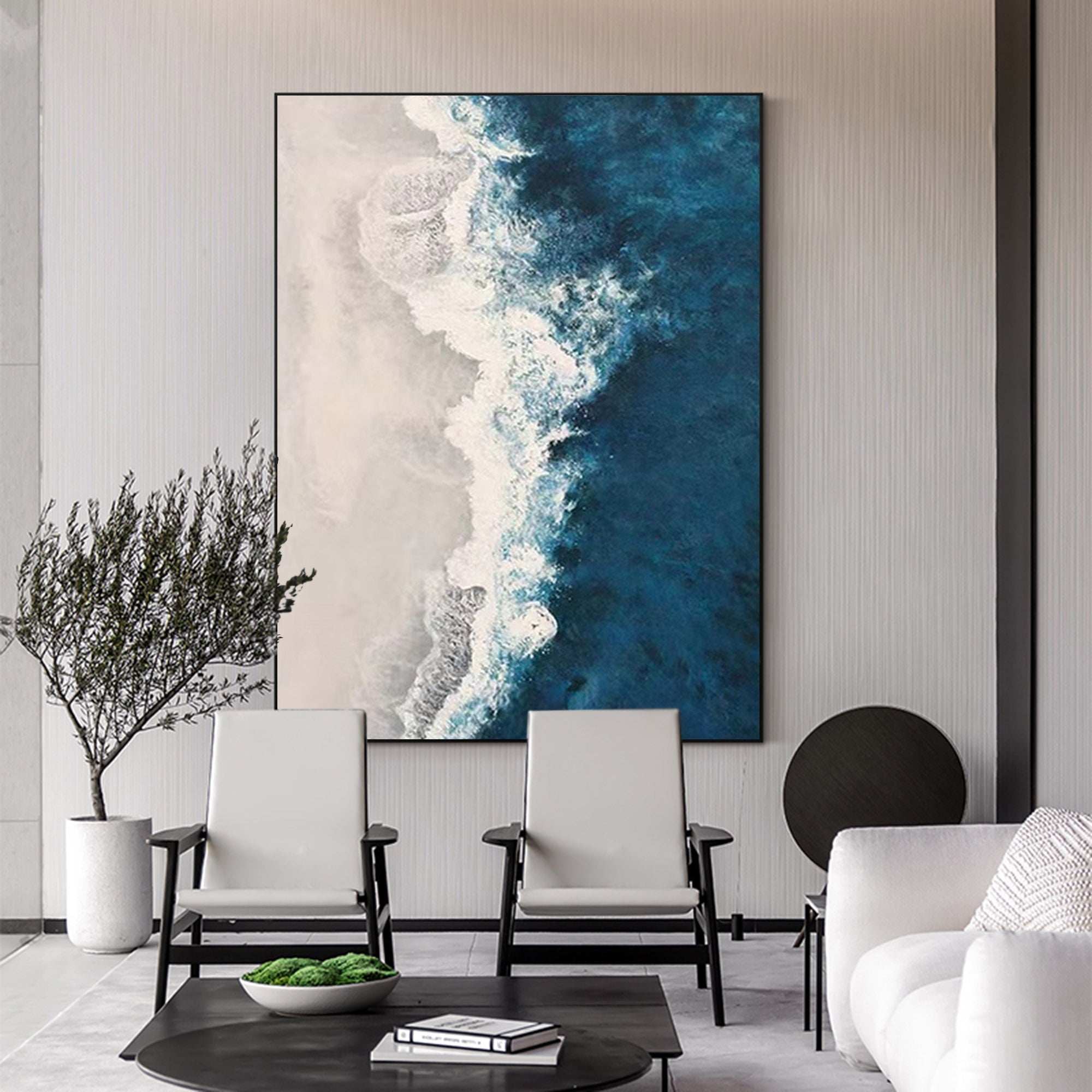 Abstract Seascape Painting