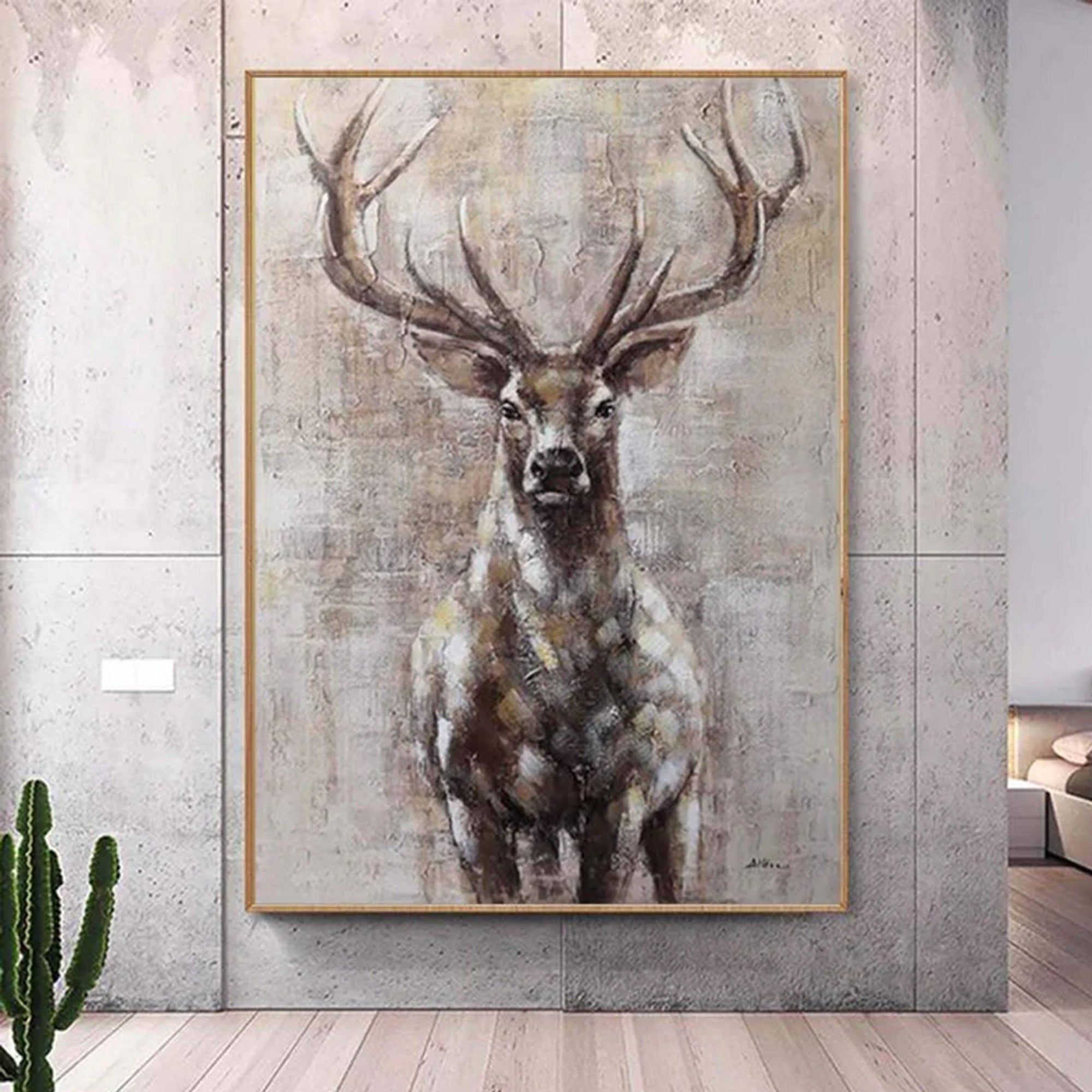 Deer Painting