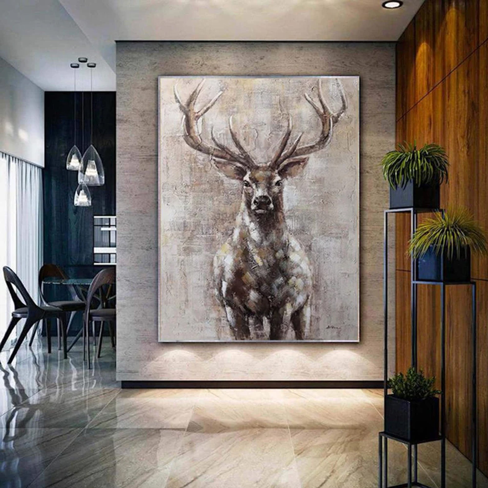 Deer Painting