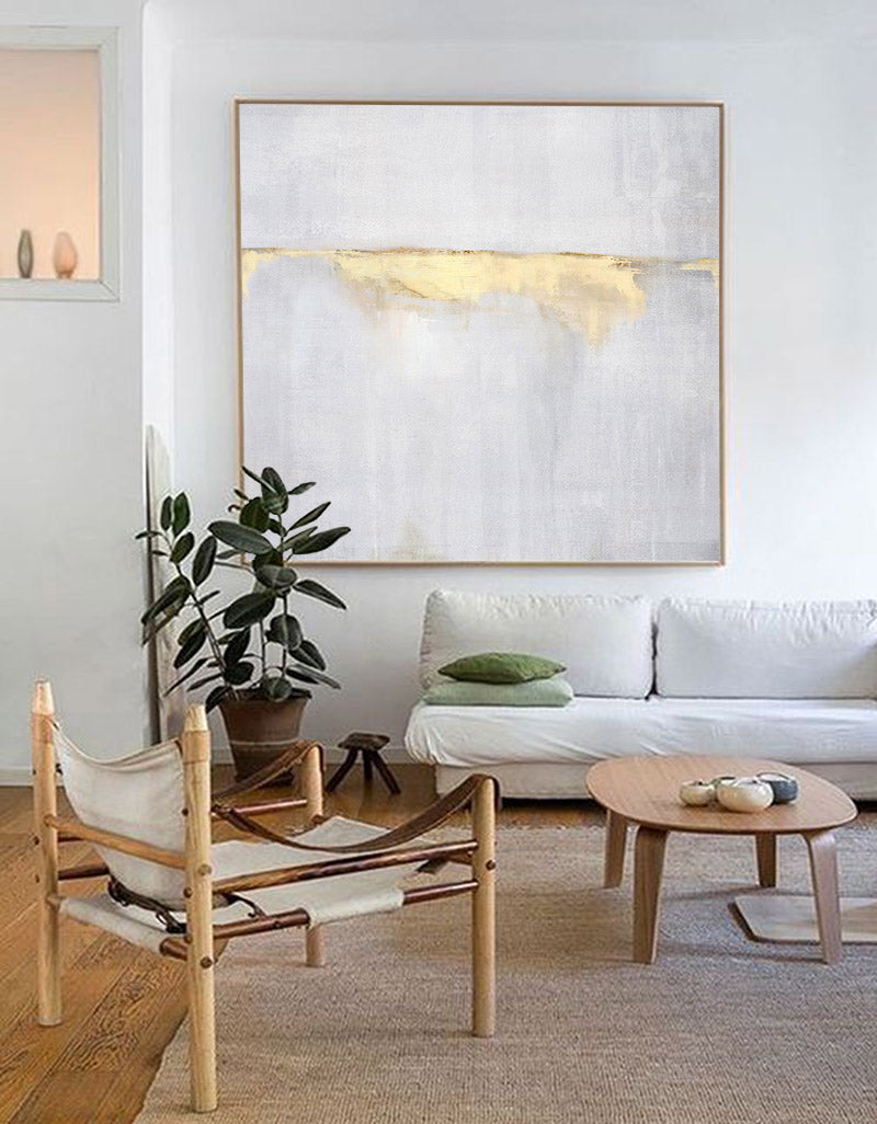 Abstract Sea Painting On Canvas