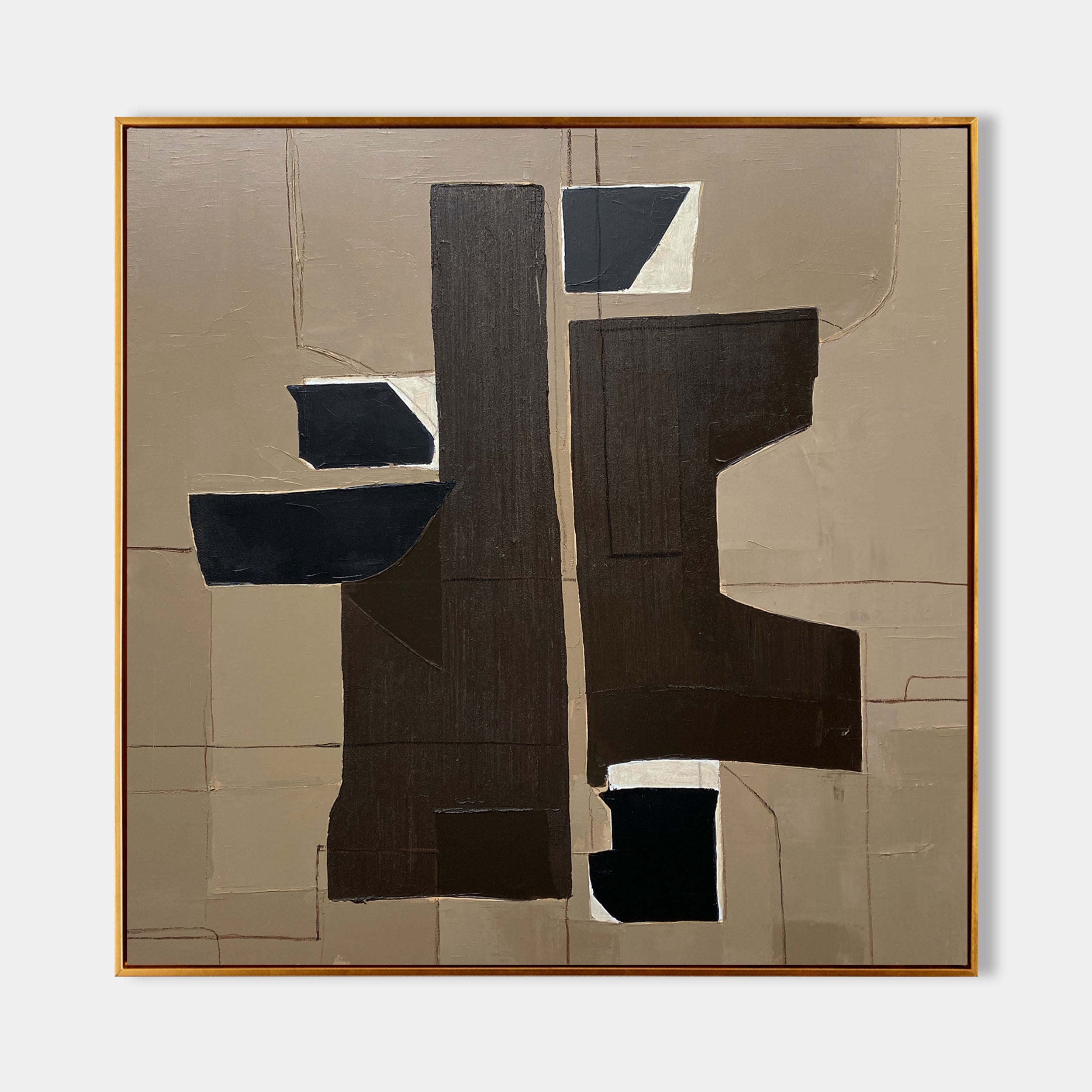 Wabi-sabi Minimalist Painting