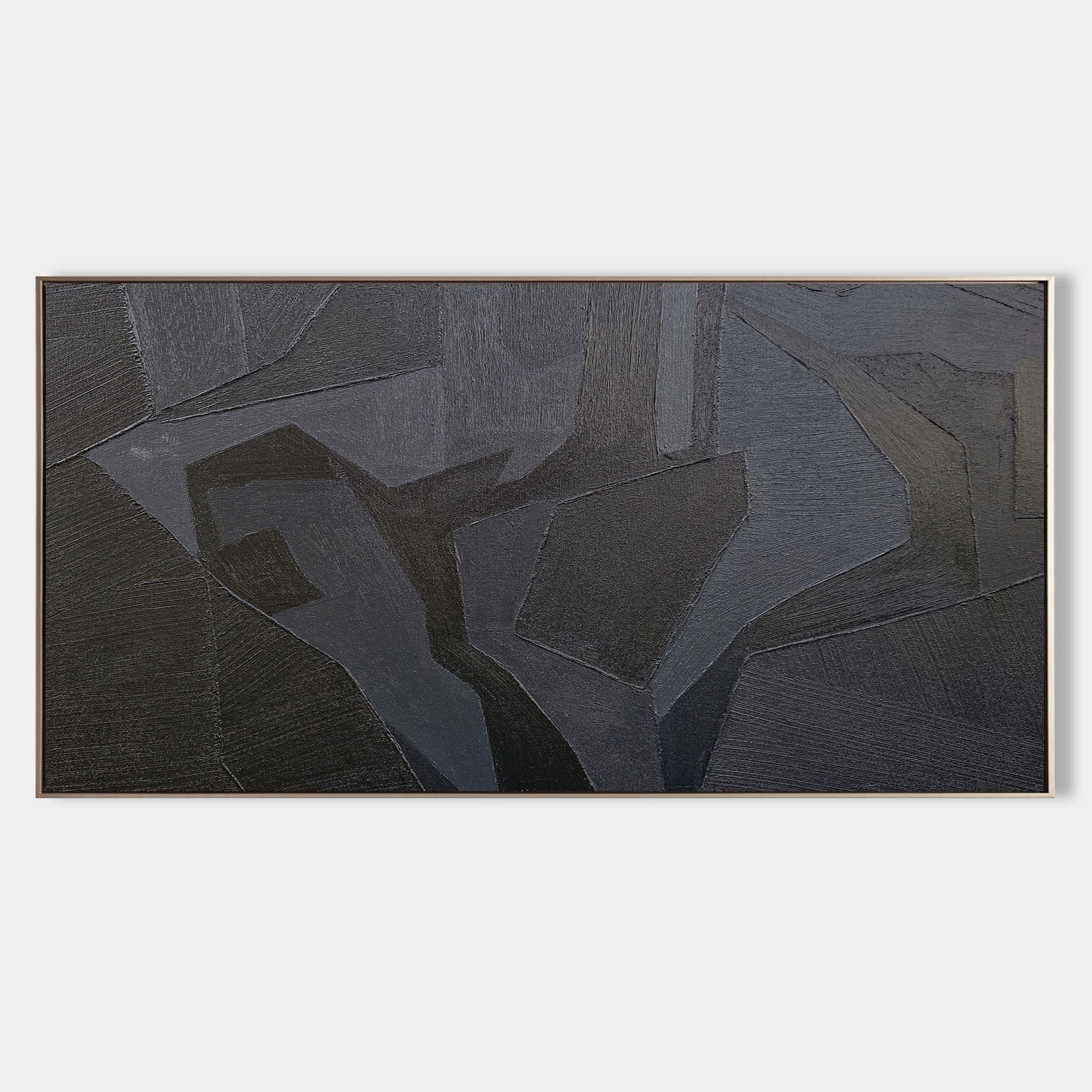 Black Abstract Painting