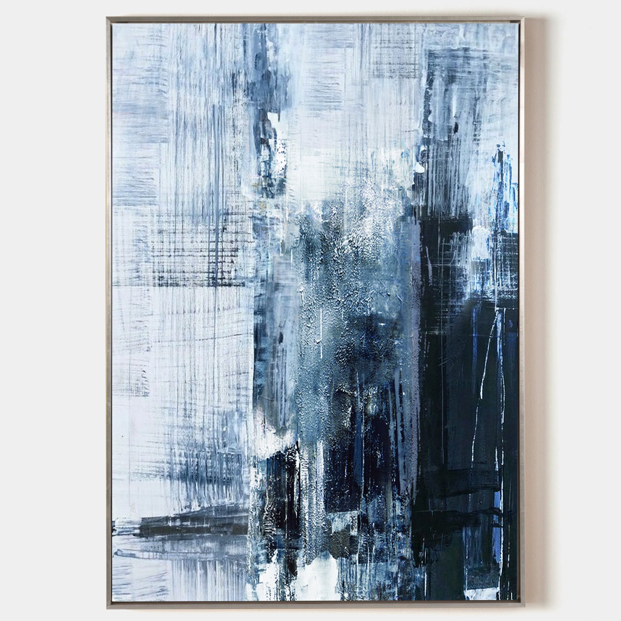 Blue Abstract Painting