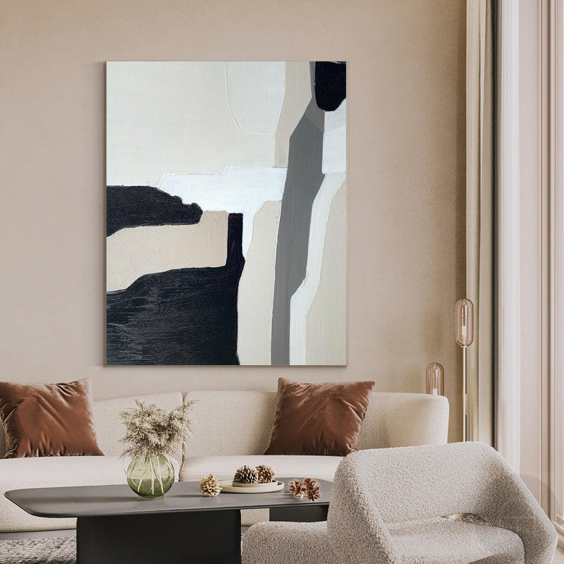 Neutral Abstract Painting