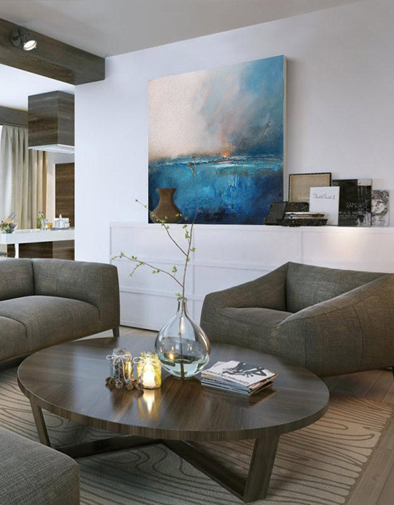 Abstract Seascape Painting