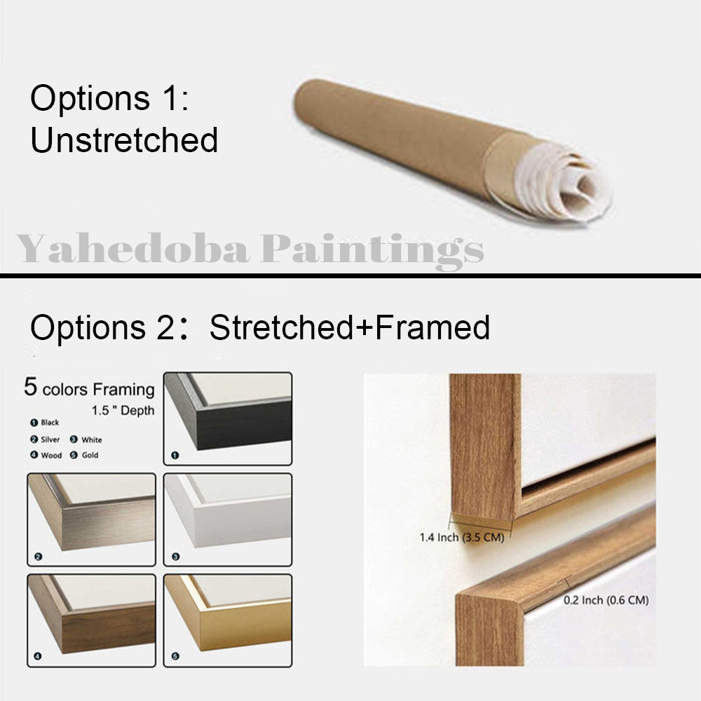 Abstract Tree Painting