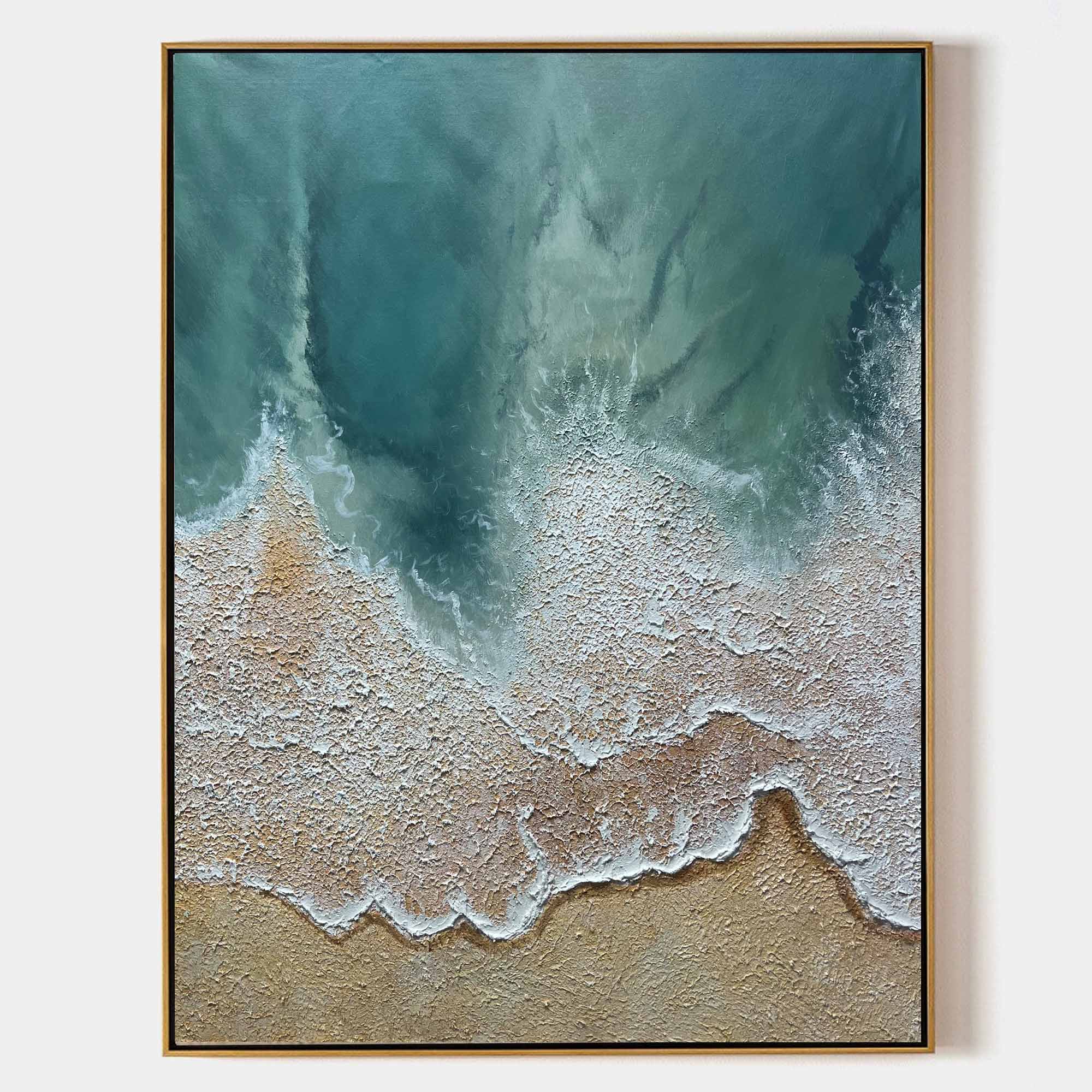 Abstract Seascape Painting