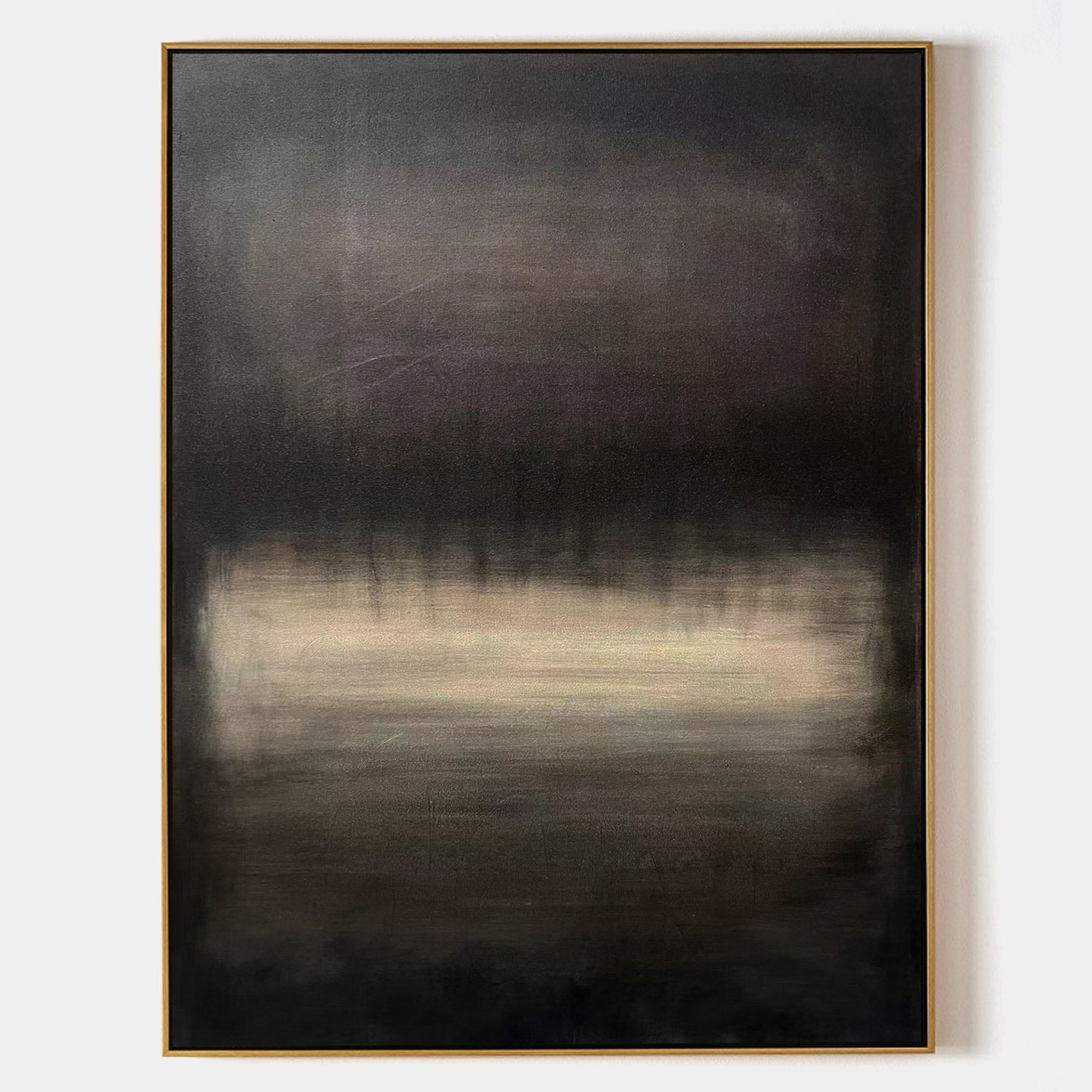 Black Abstract Painting