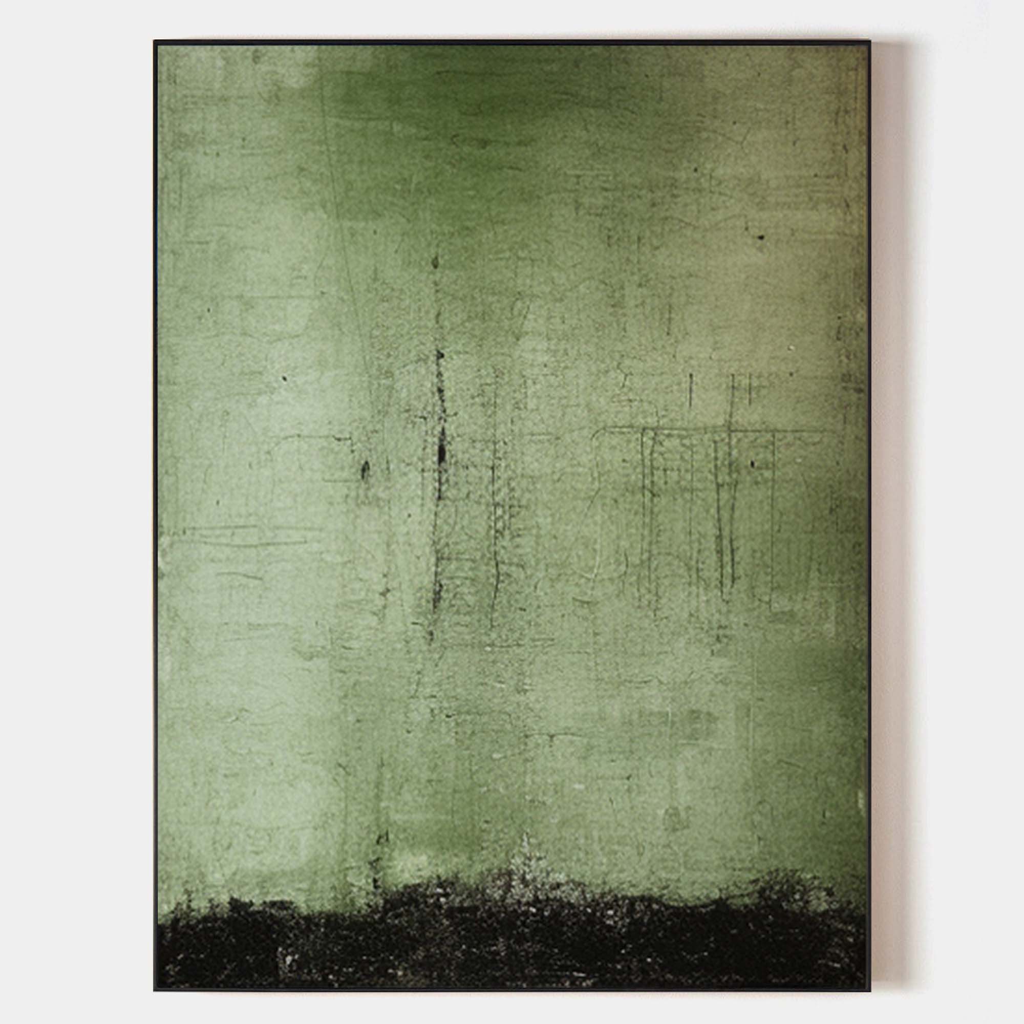 Modern Green Painting