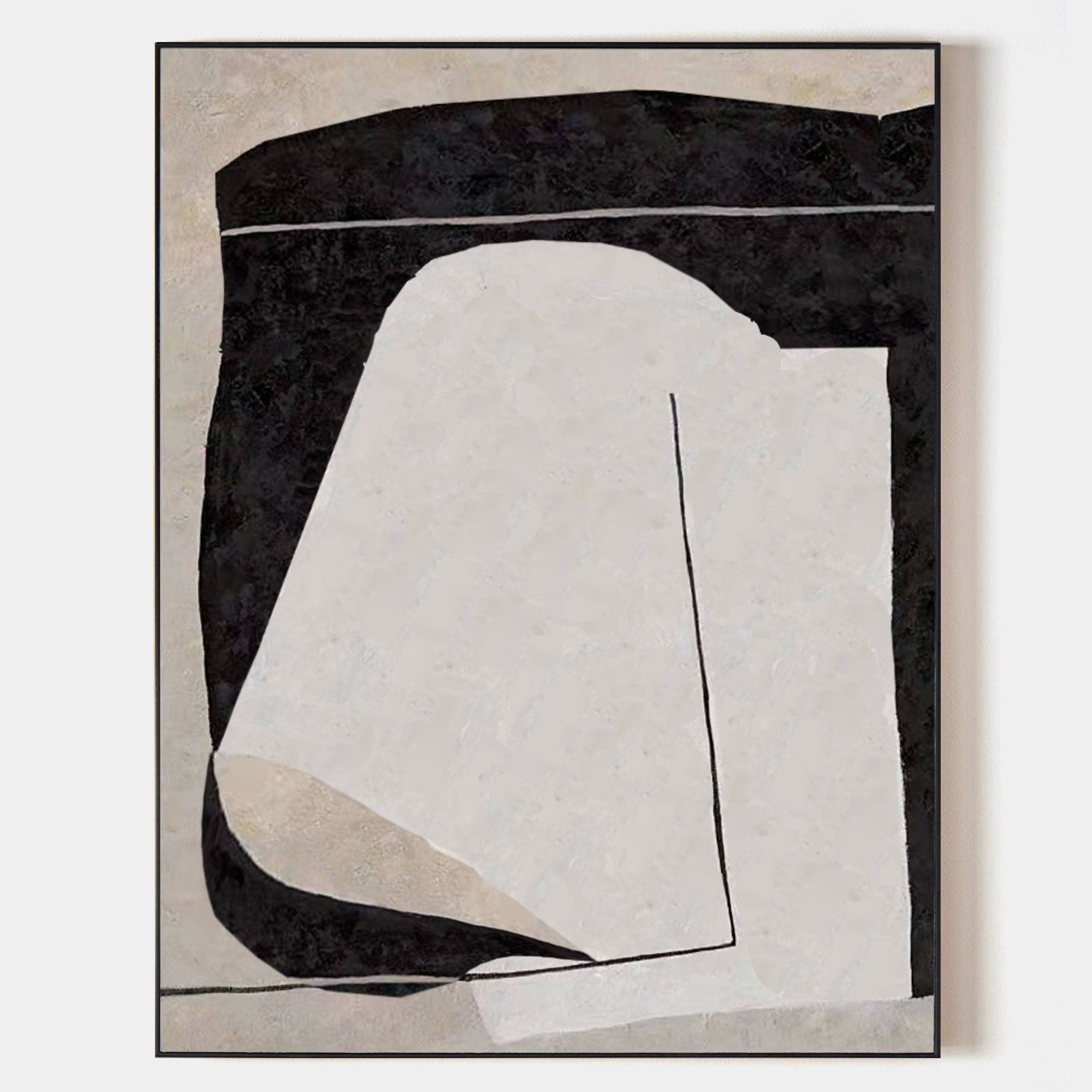 Large Minimalist Abstract Painting