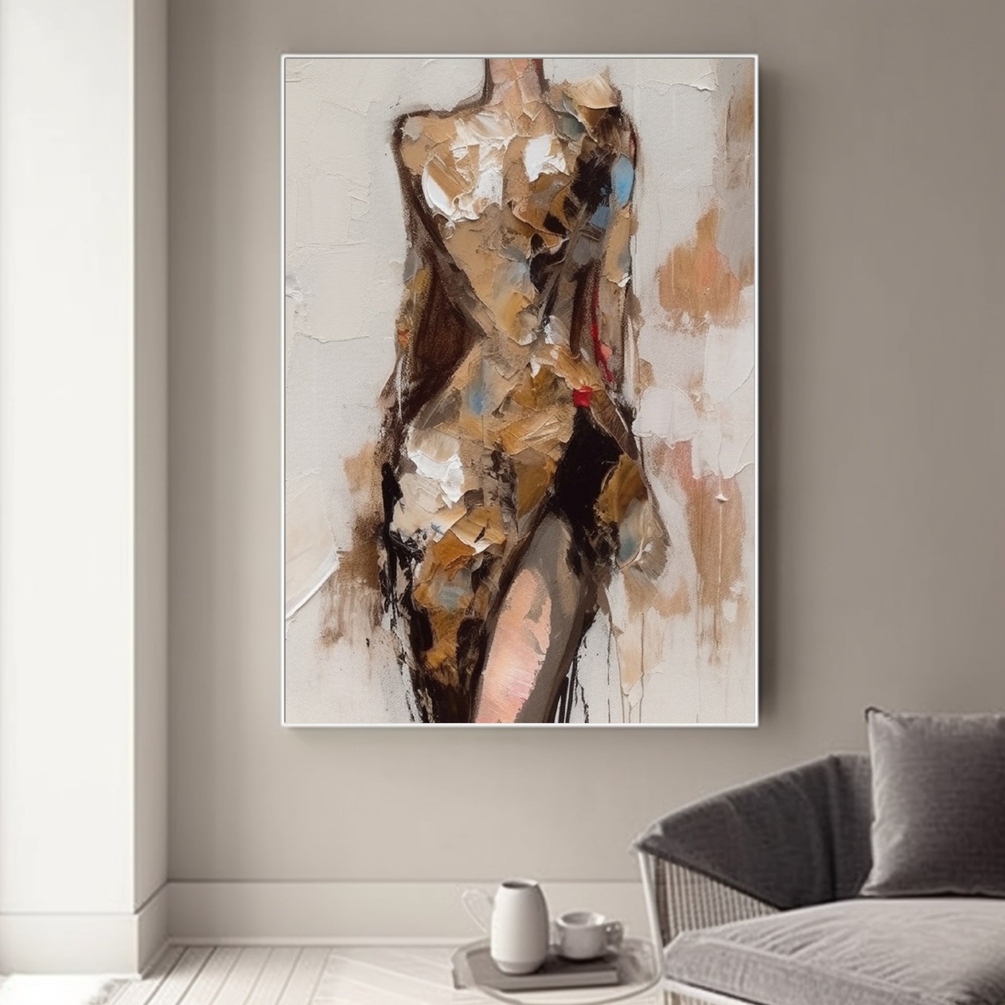 Female Portrait Painting