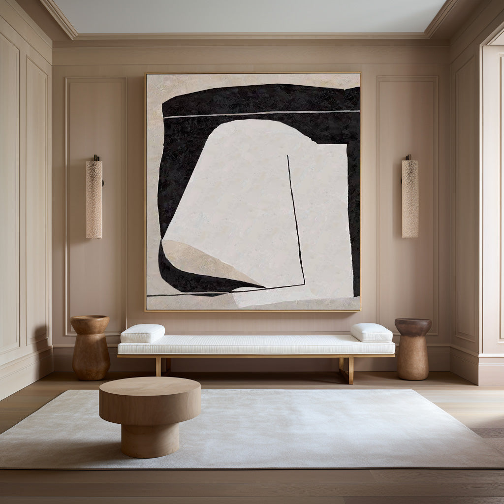 Large Minimalist Abstract Painting