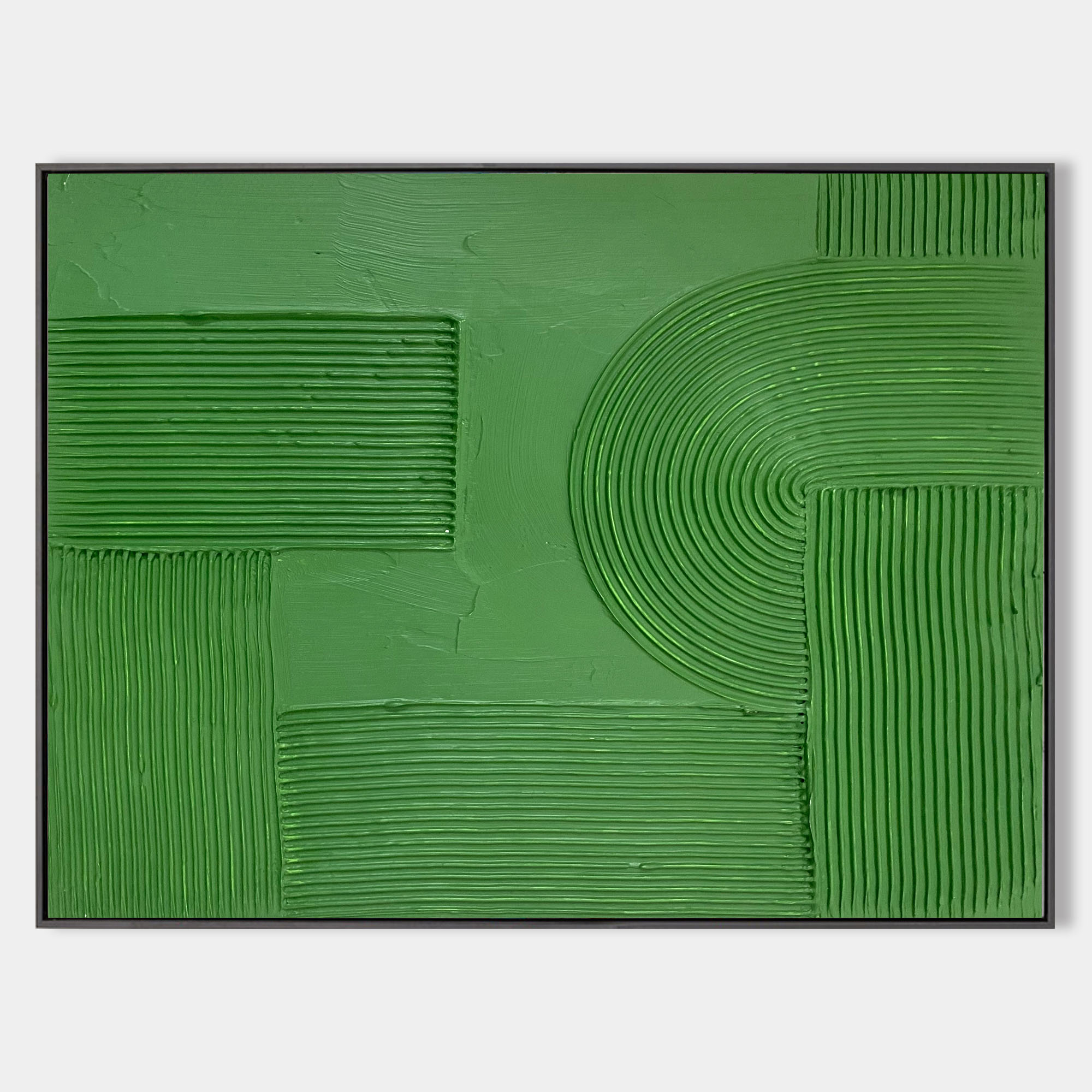 Green Minimalist Painting