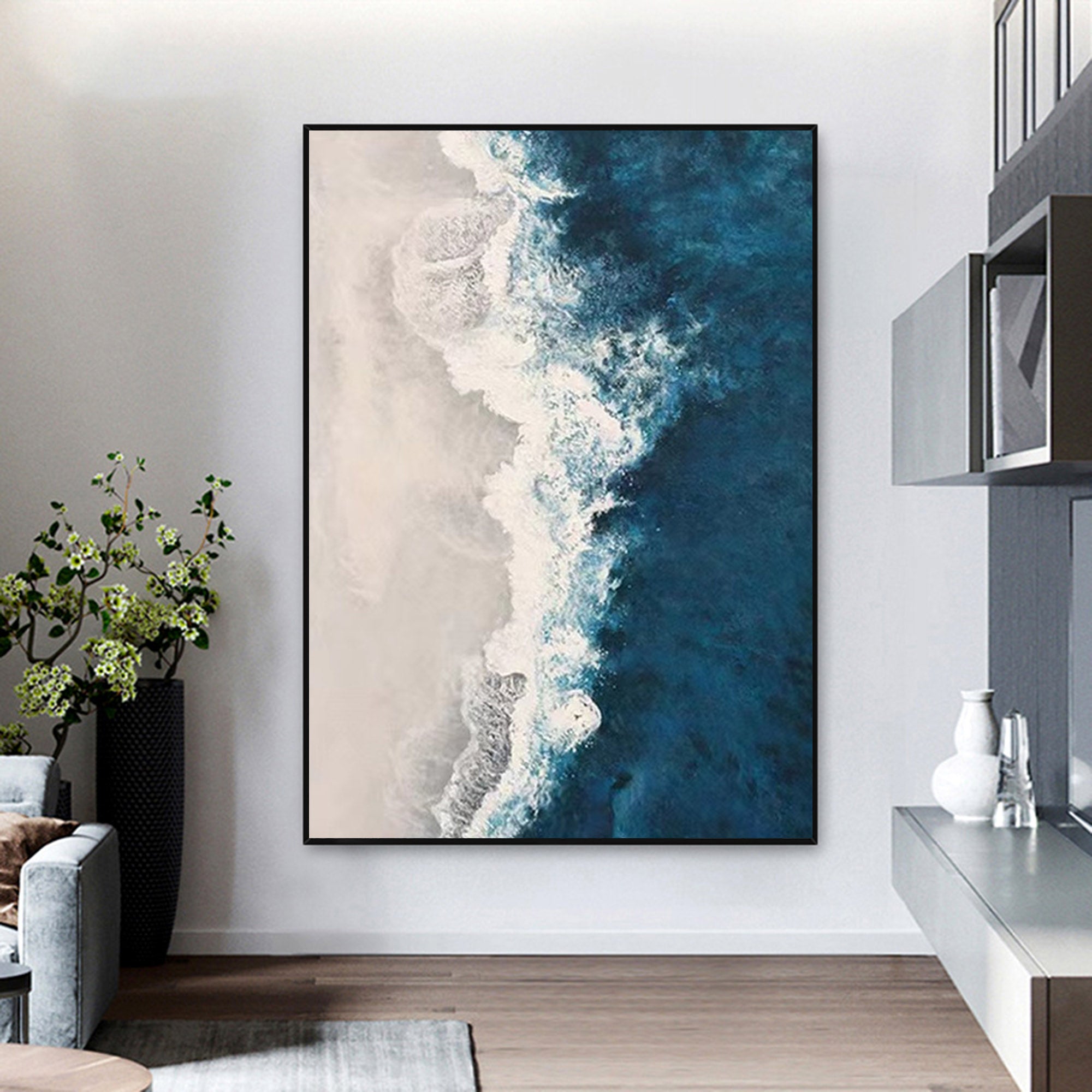 Abstract Seascape Painting