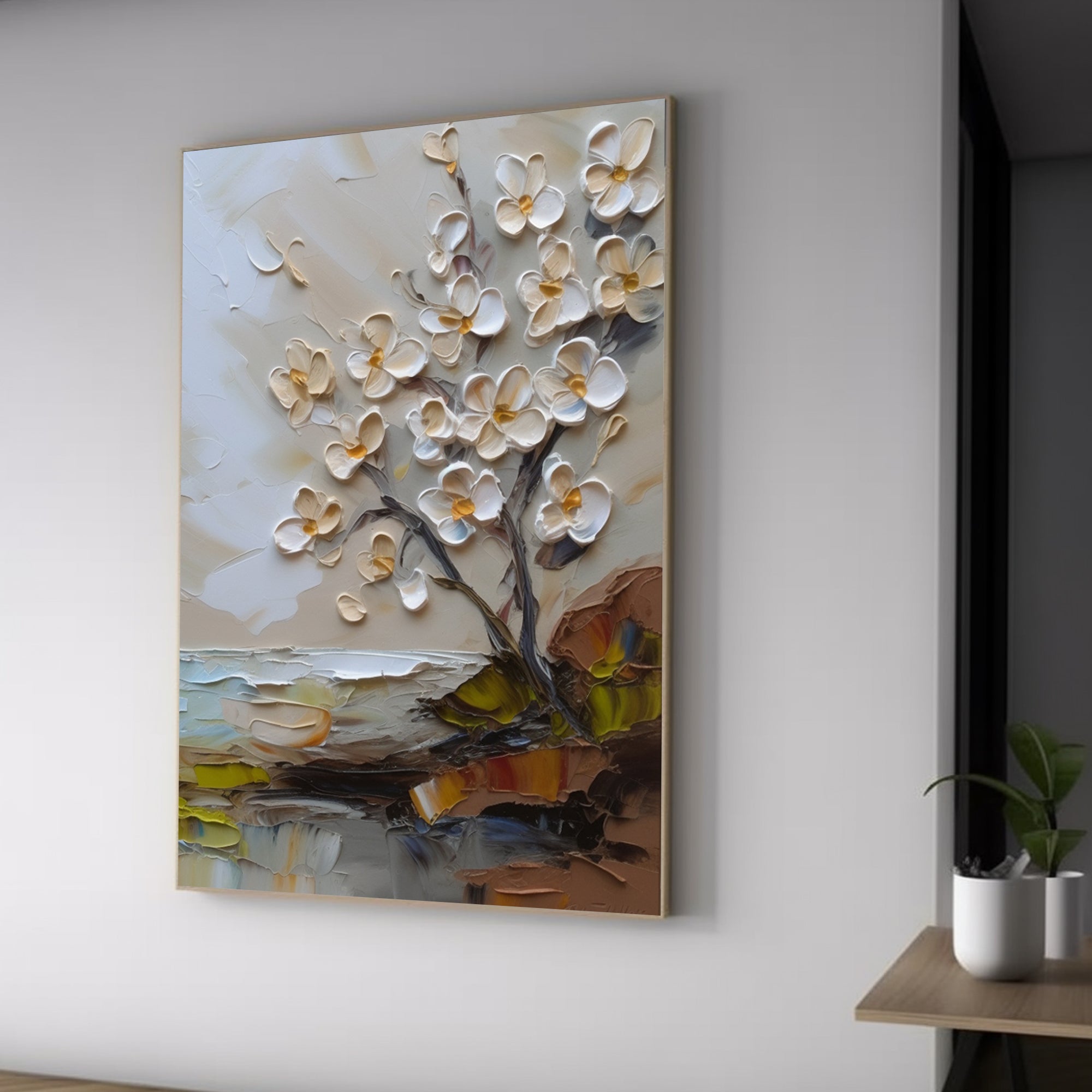 Abstract Tree Painting