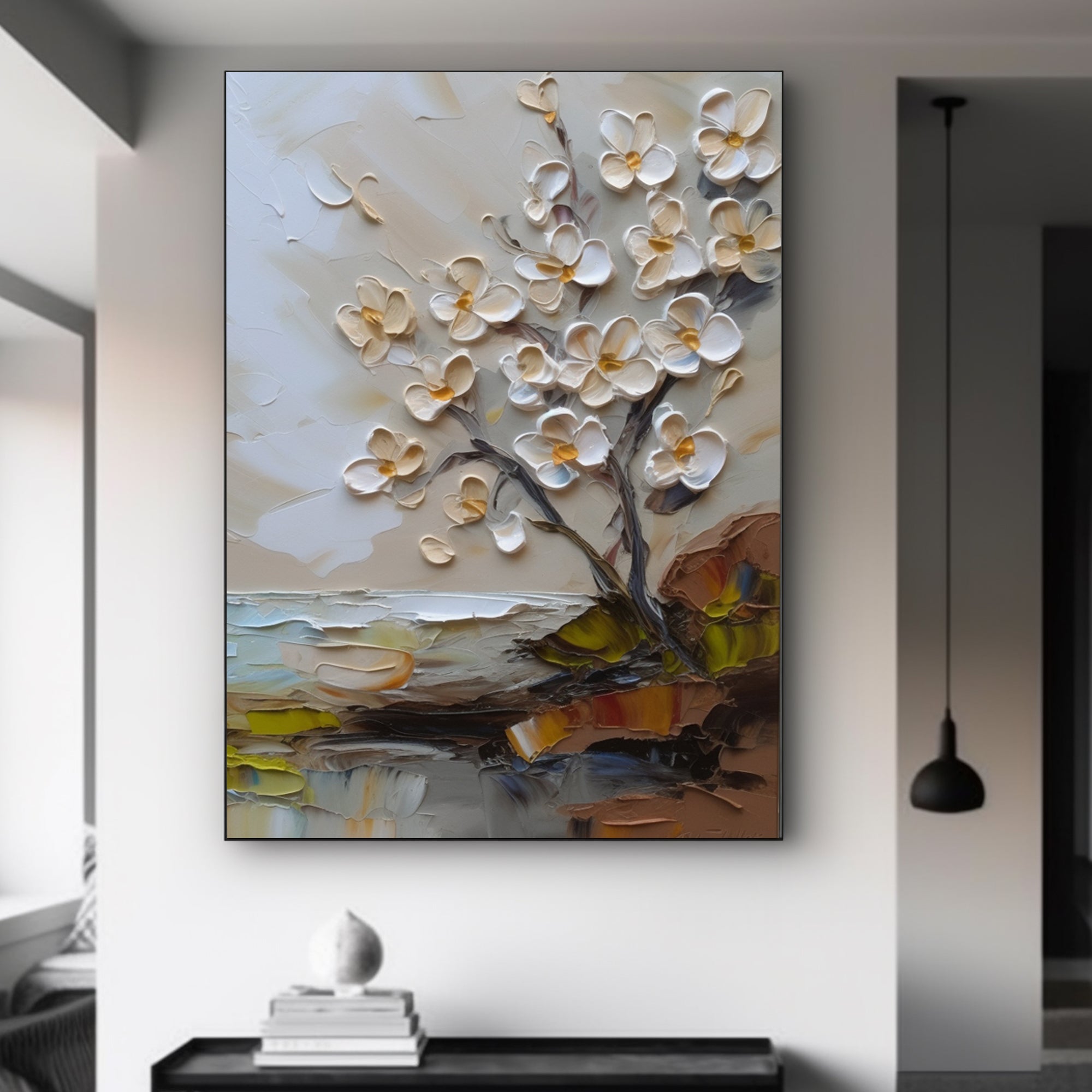 Abstract Tree Painting