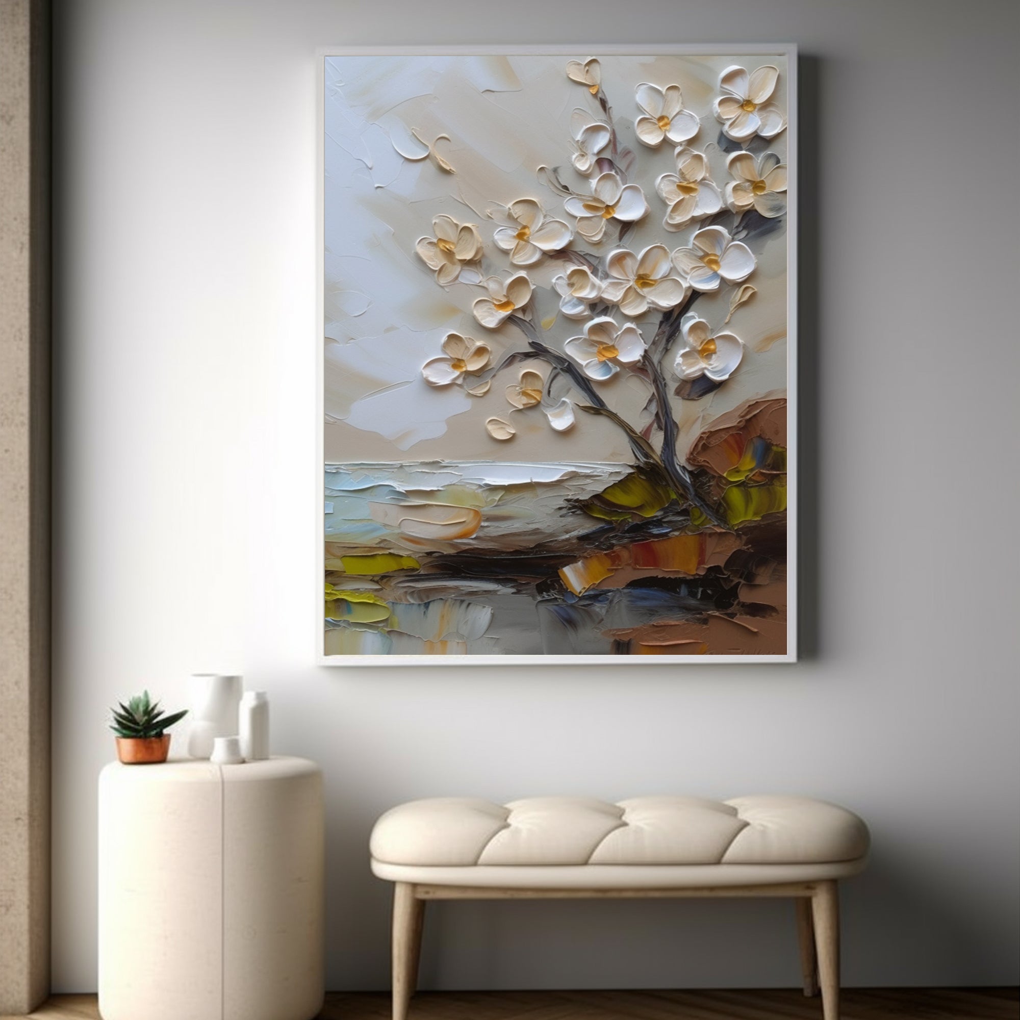 Abstract Tree Painting