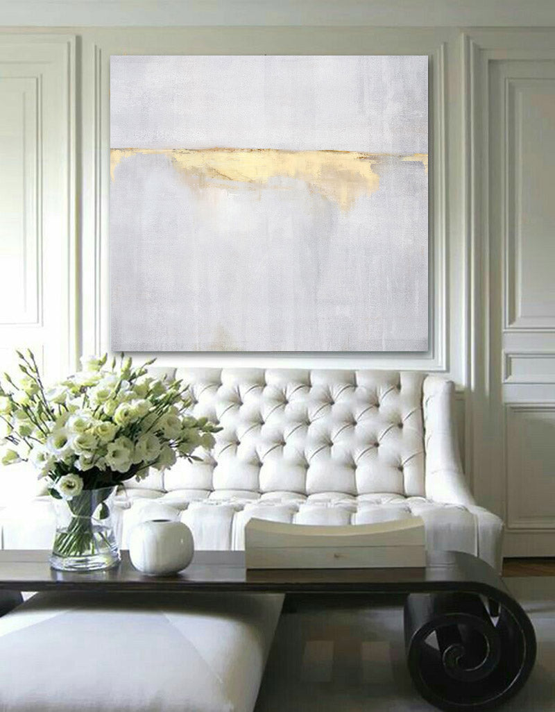 Abstract Sea Painting On Canvas