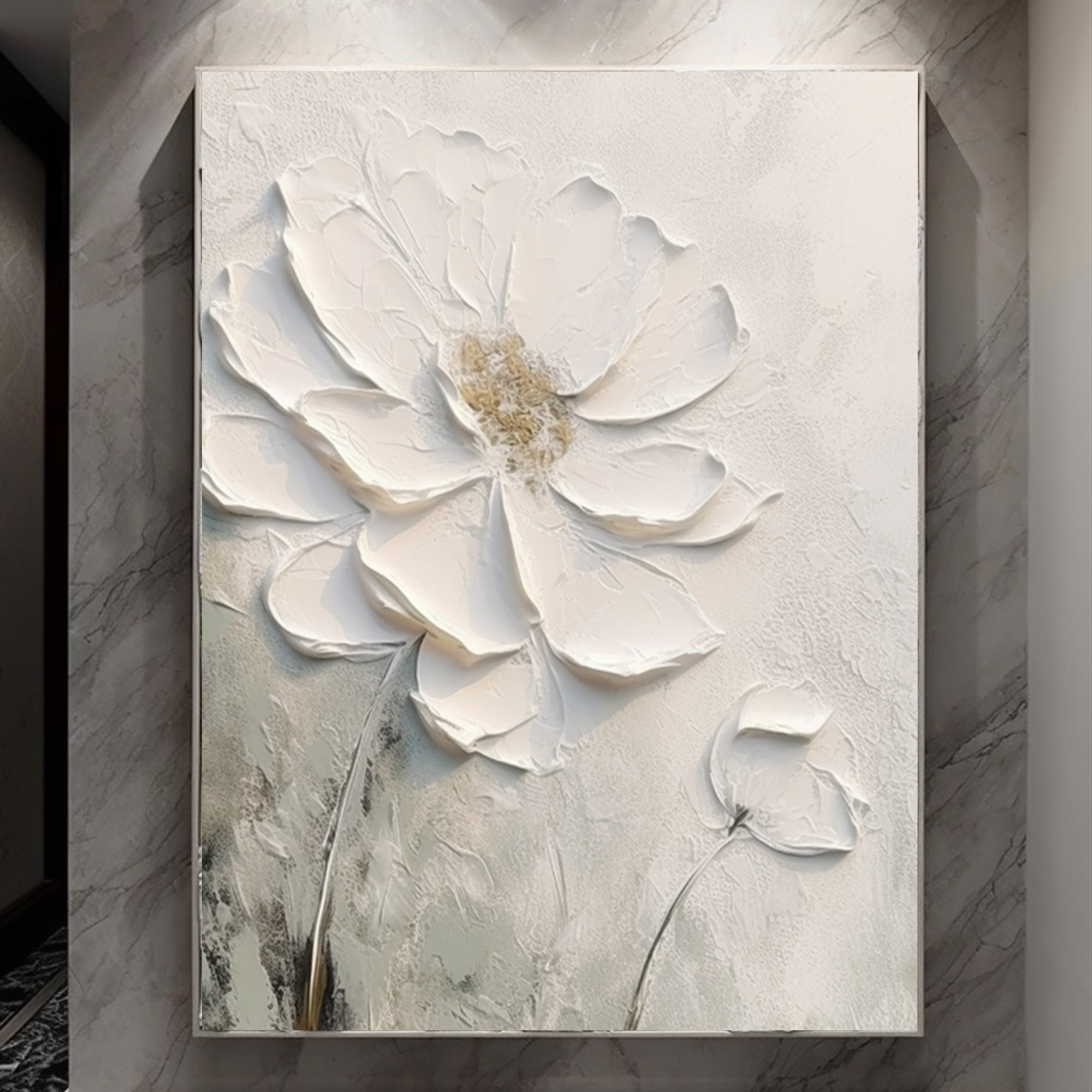 White Flower Art