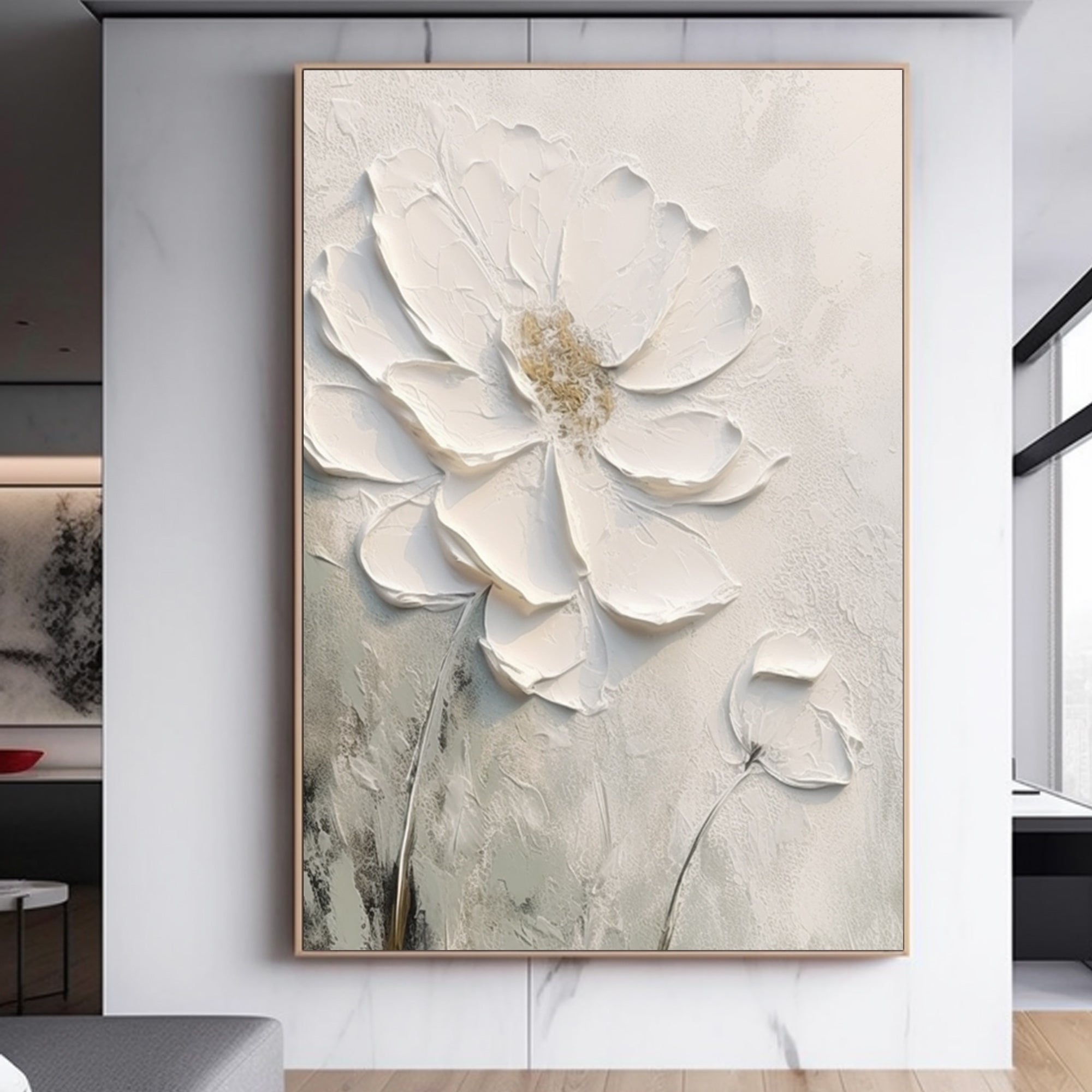 White Flower Art