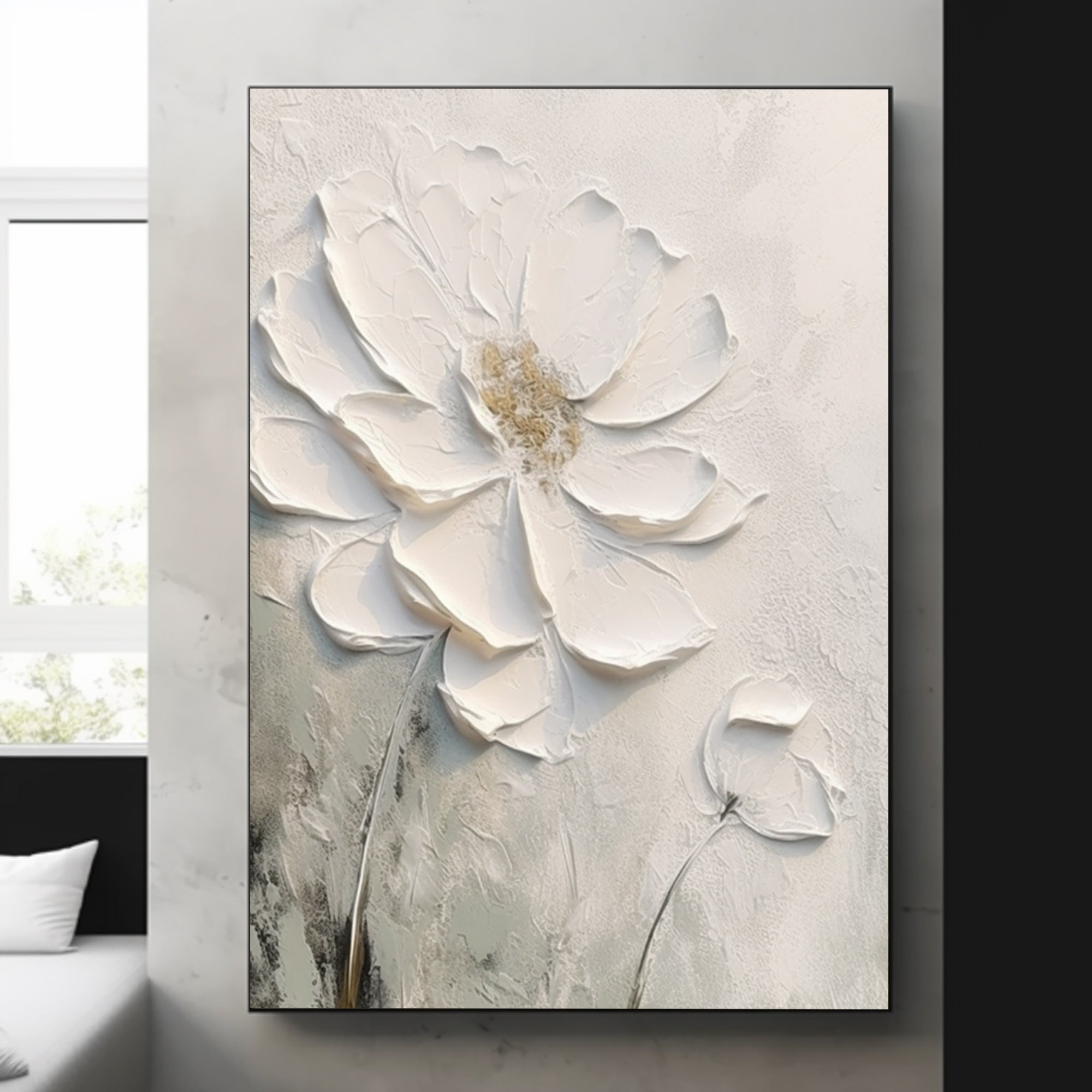 White Flower Art