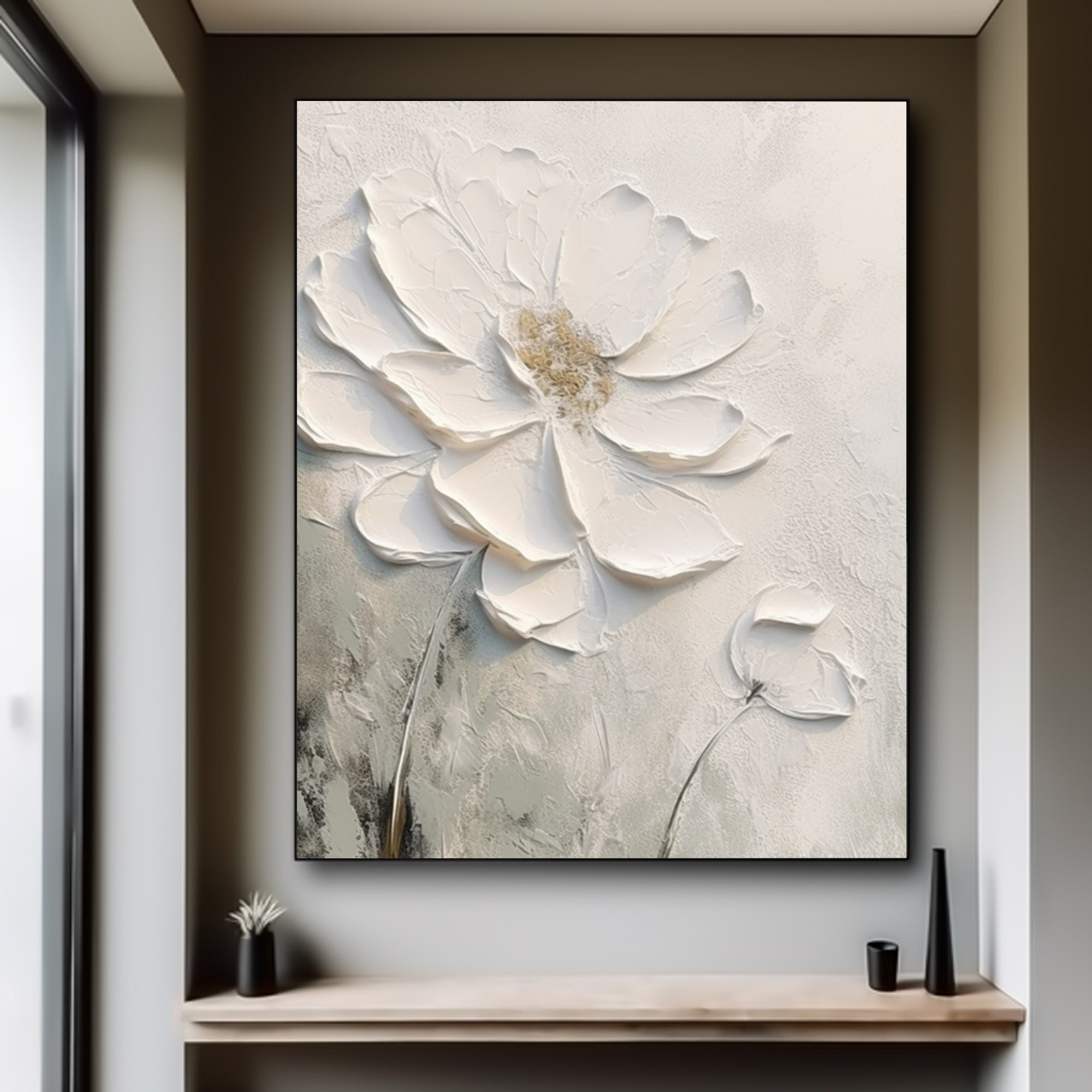 White Flower Art