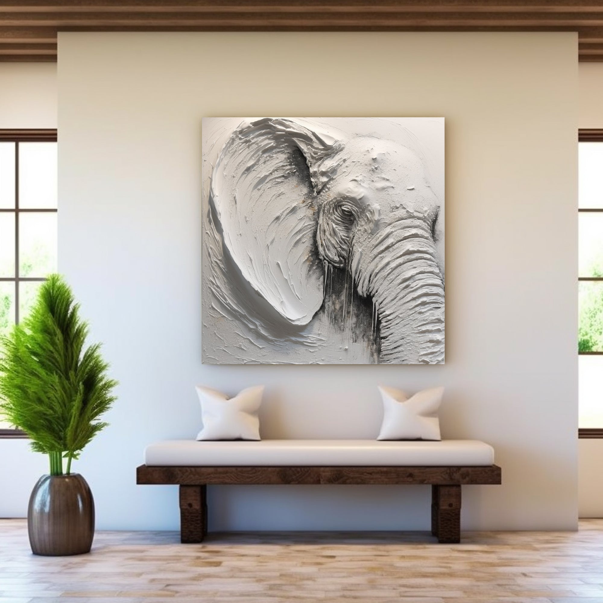 Elephant painting