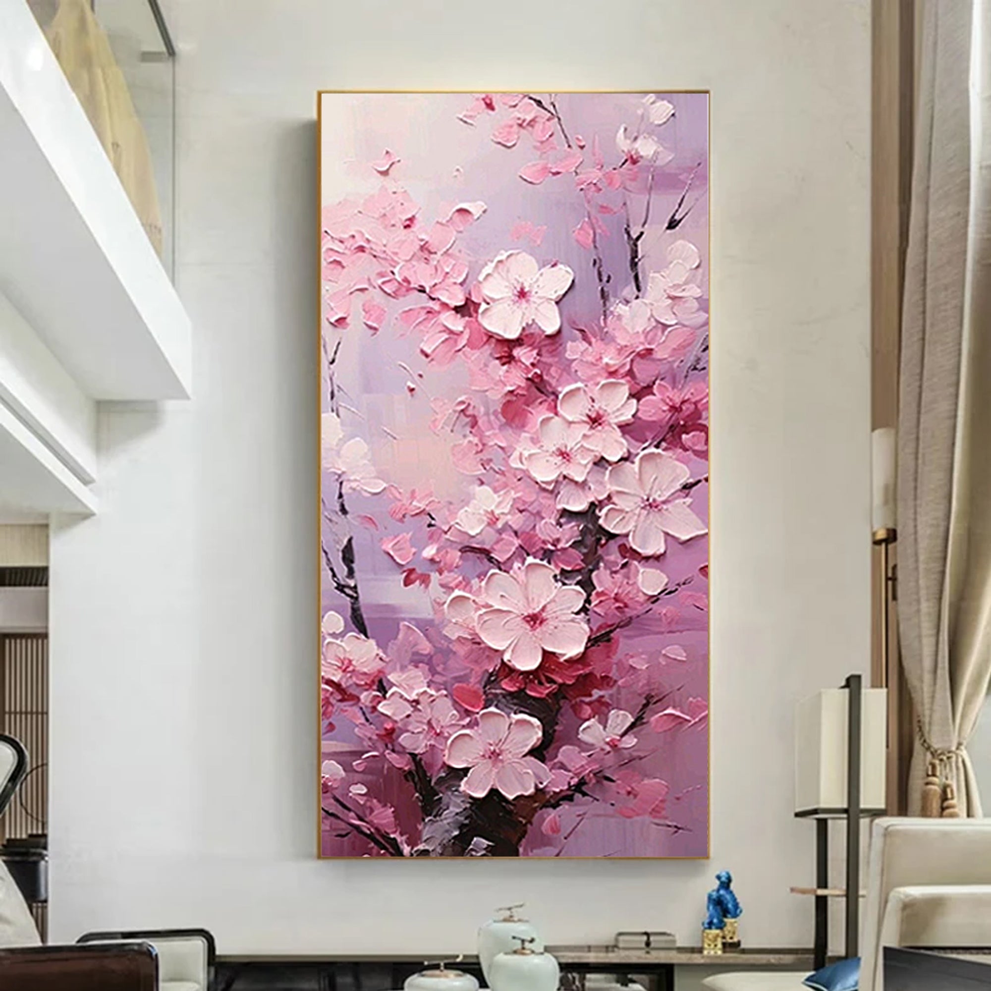 Pink cherry blossom