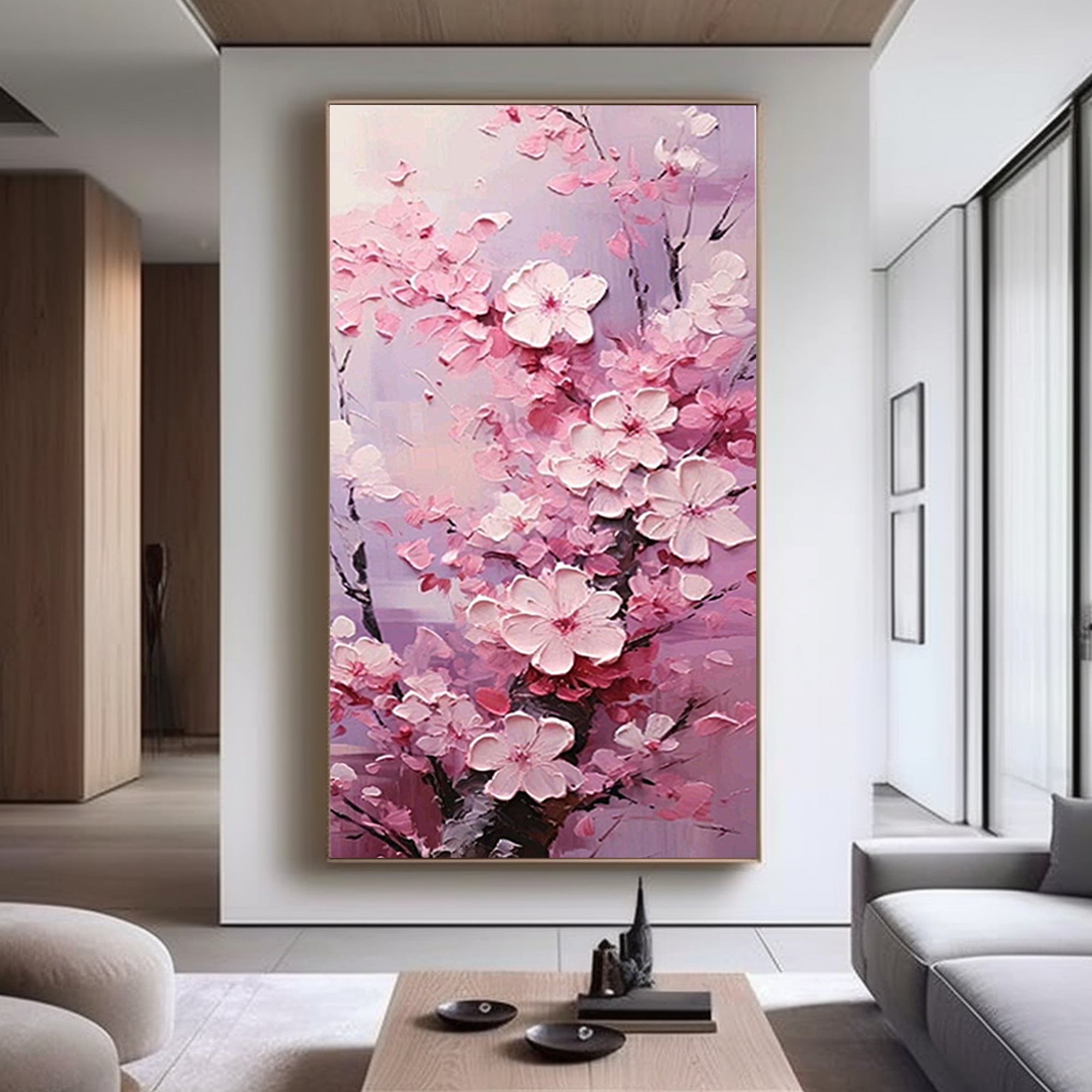 Pink cherry blossom