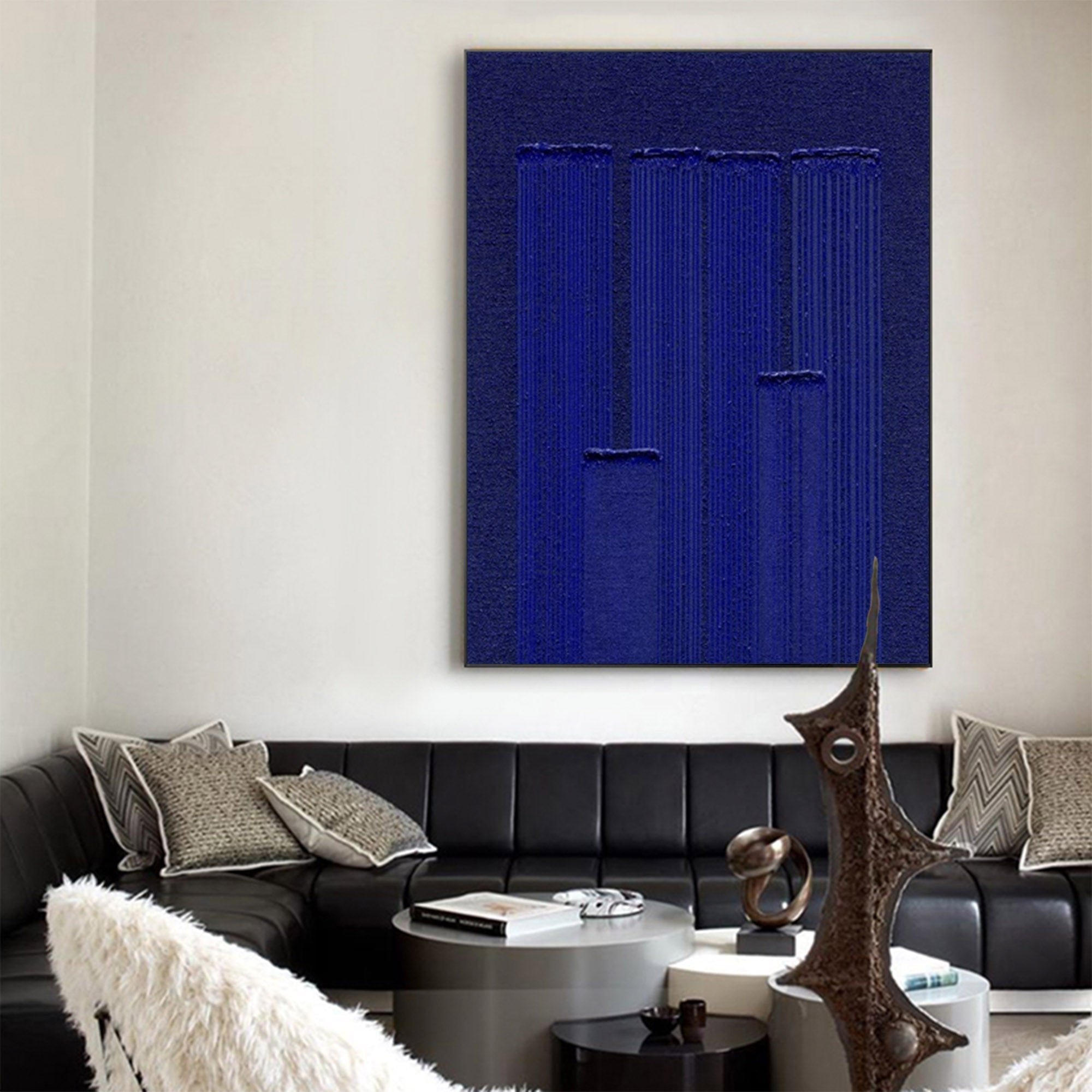 Klein Blue Minimalist Painting