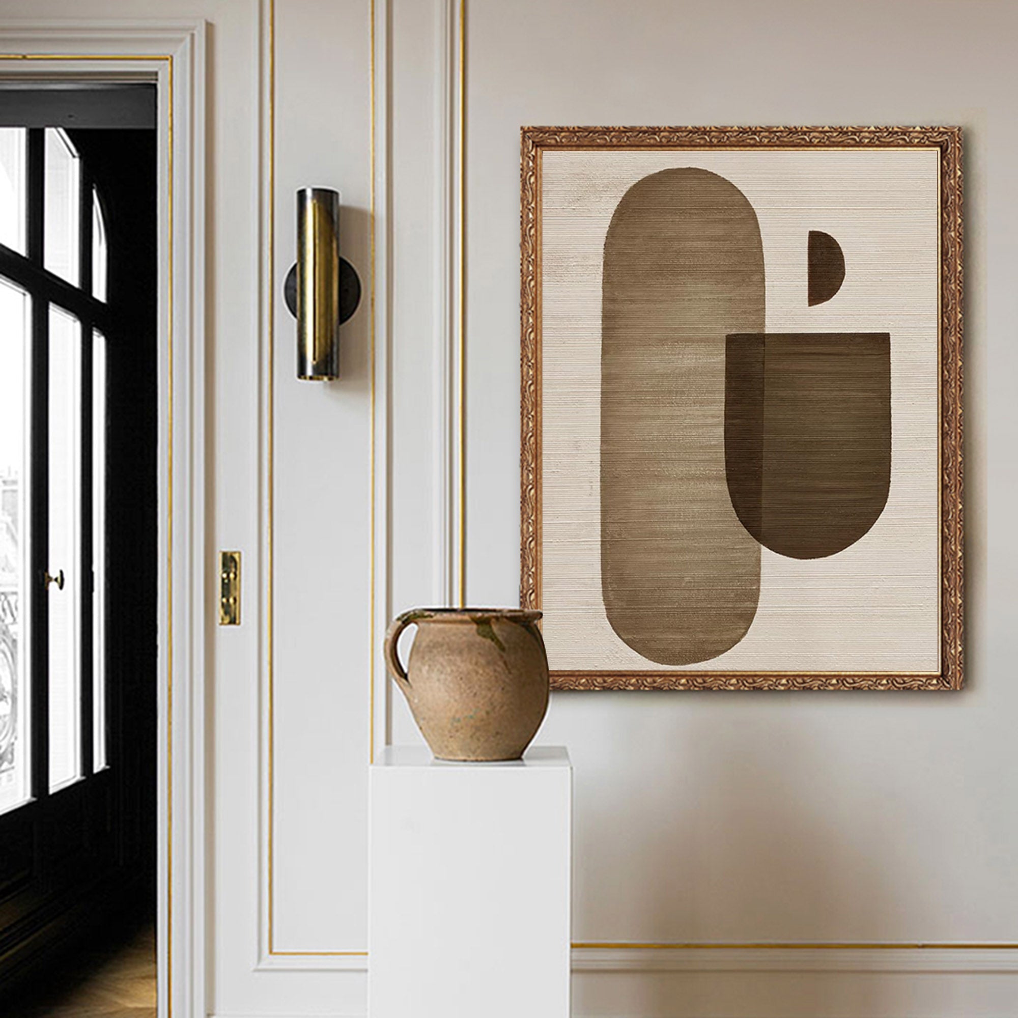 Wabi-sabi Abstract Painting