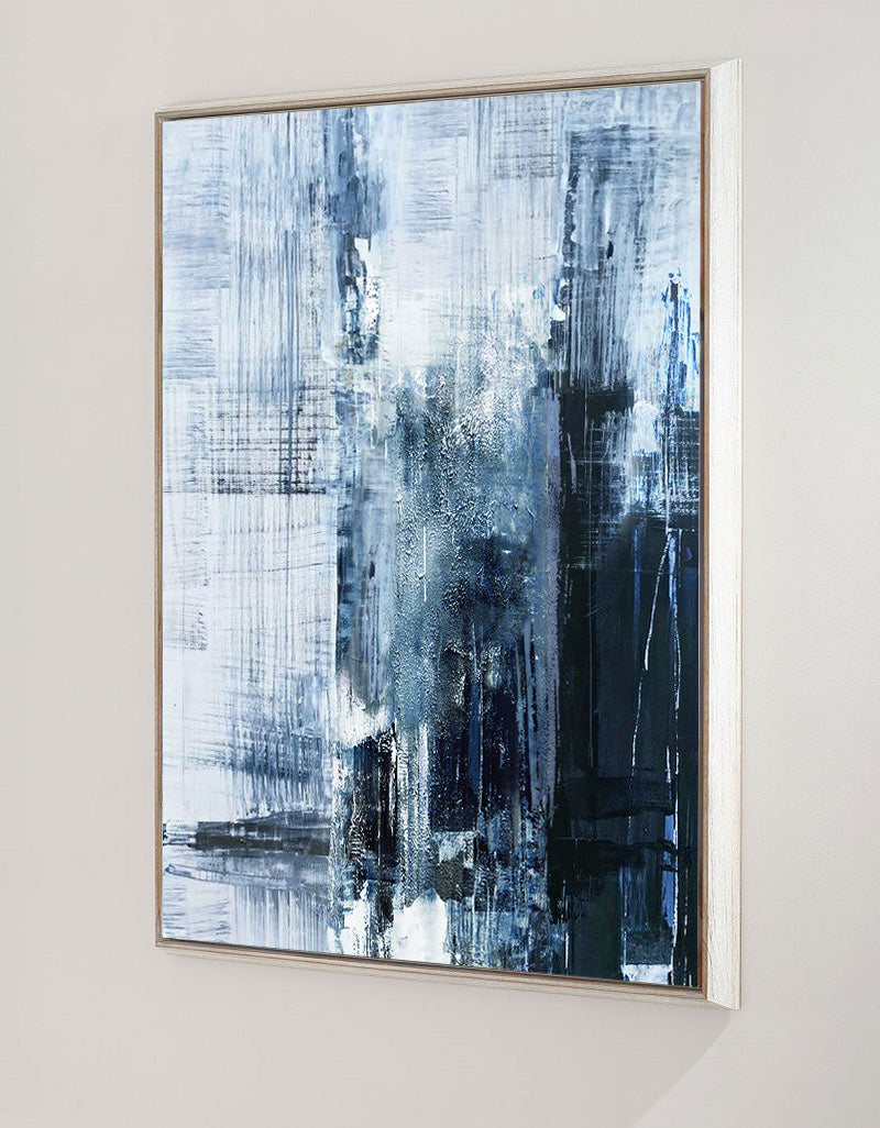 Blue Abstract Painting