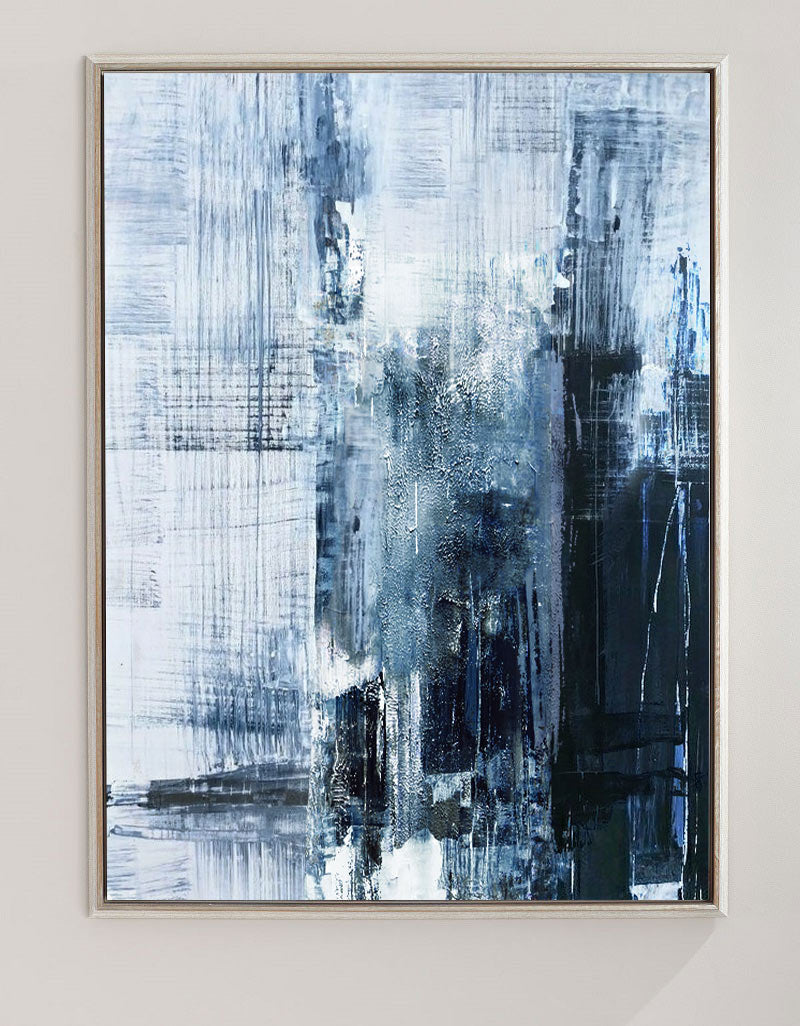 Blue Abstract Painting