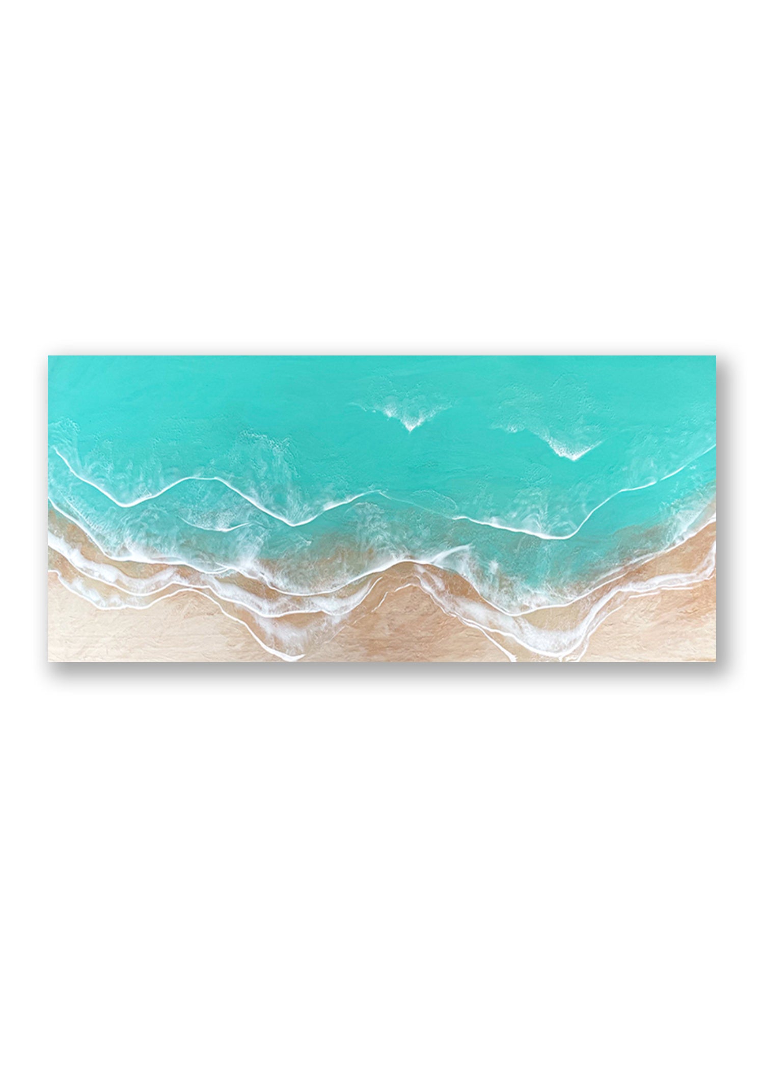 Ocean Wall Art, Epoxy Resin Waves Wall decor