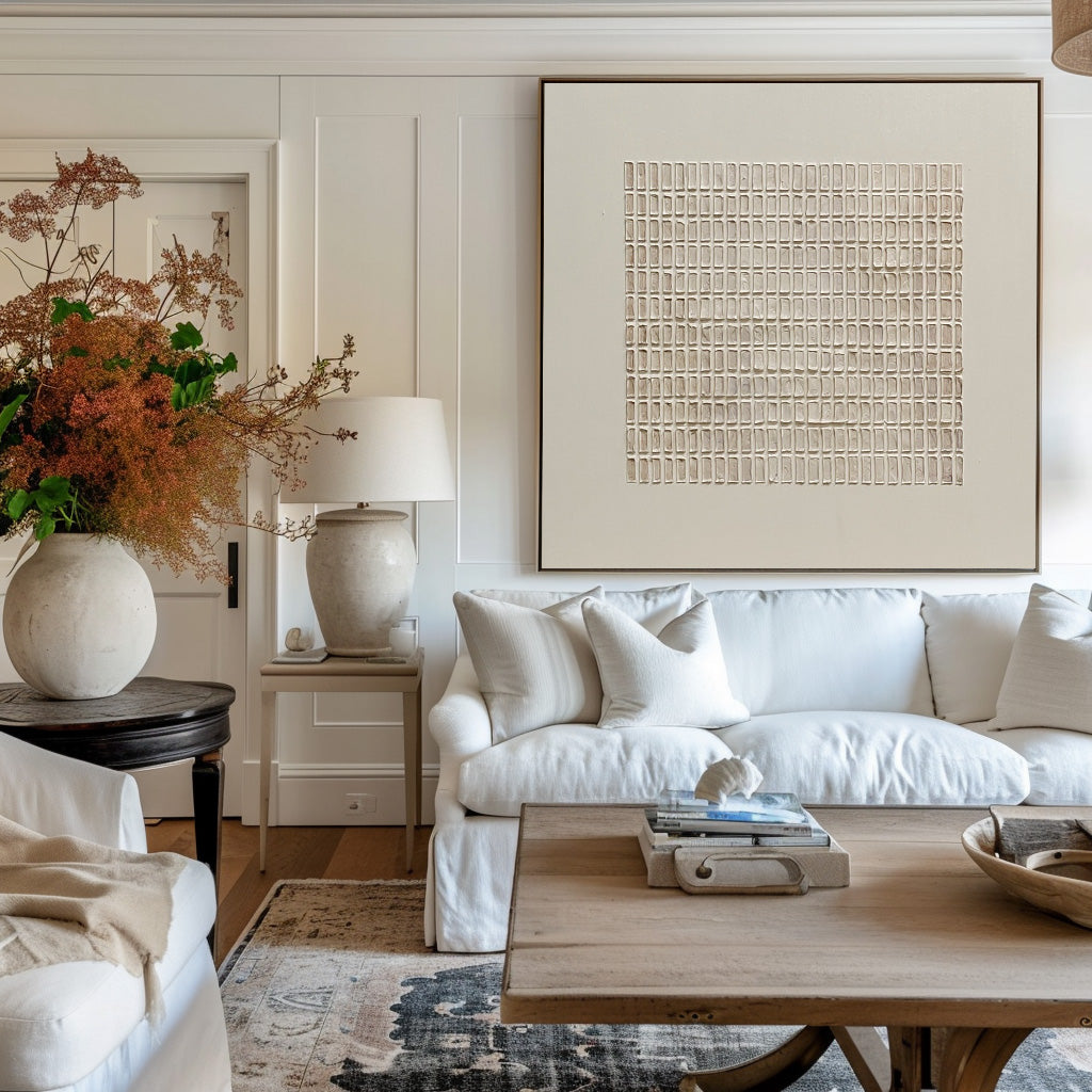 Wabi-sabi Minimalist Painting