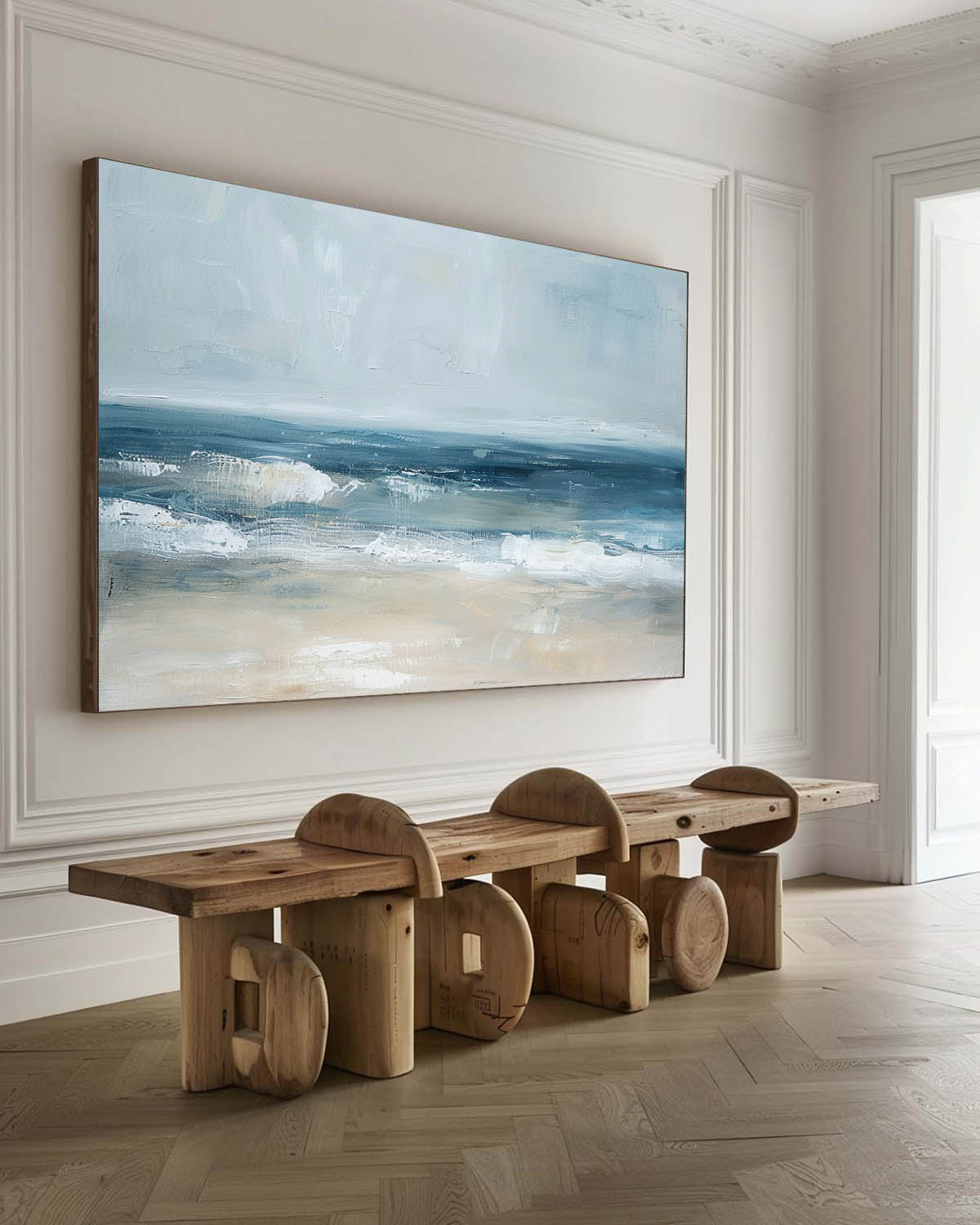 Beach Scene Painting