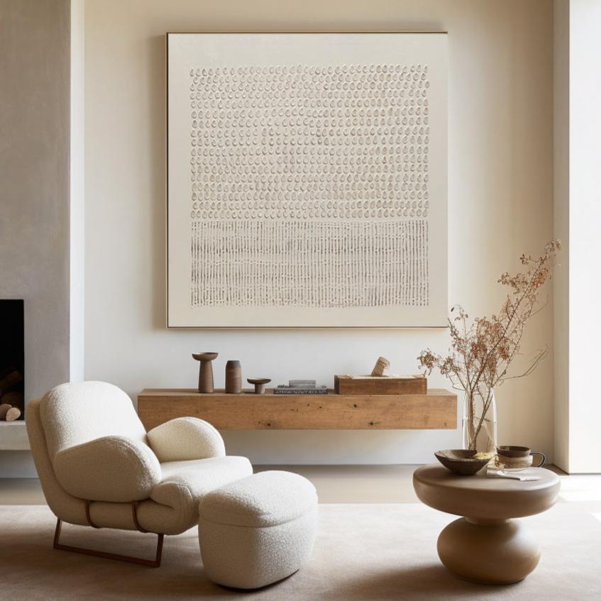 Wabi-sabi Minimalist Painting