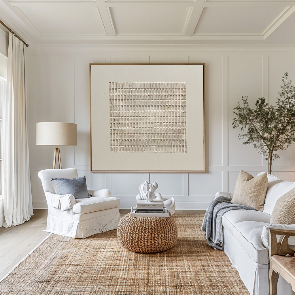 Wabi-sabi Minimalist Painting