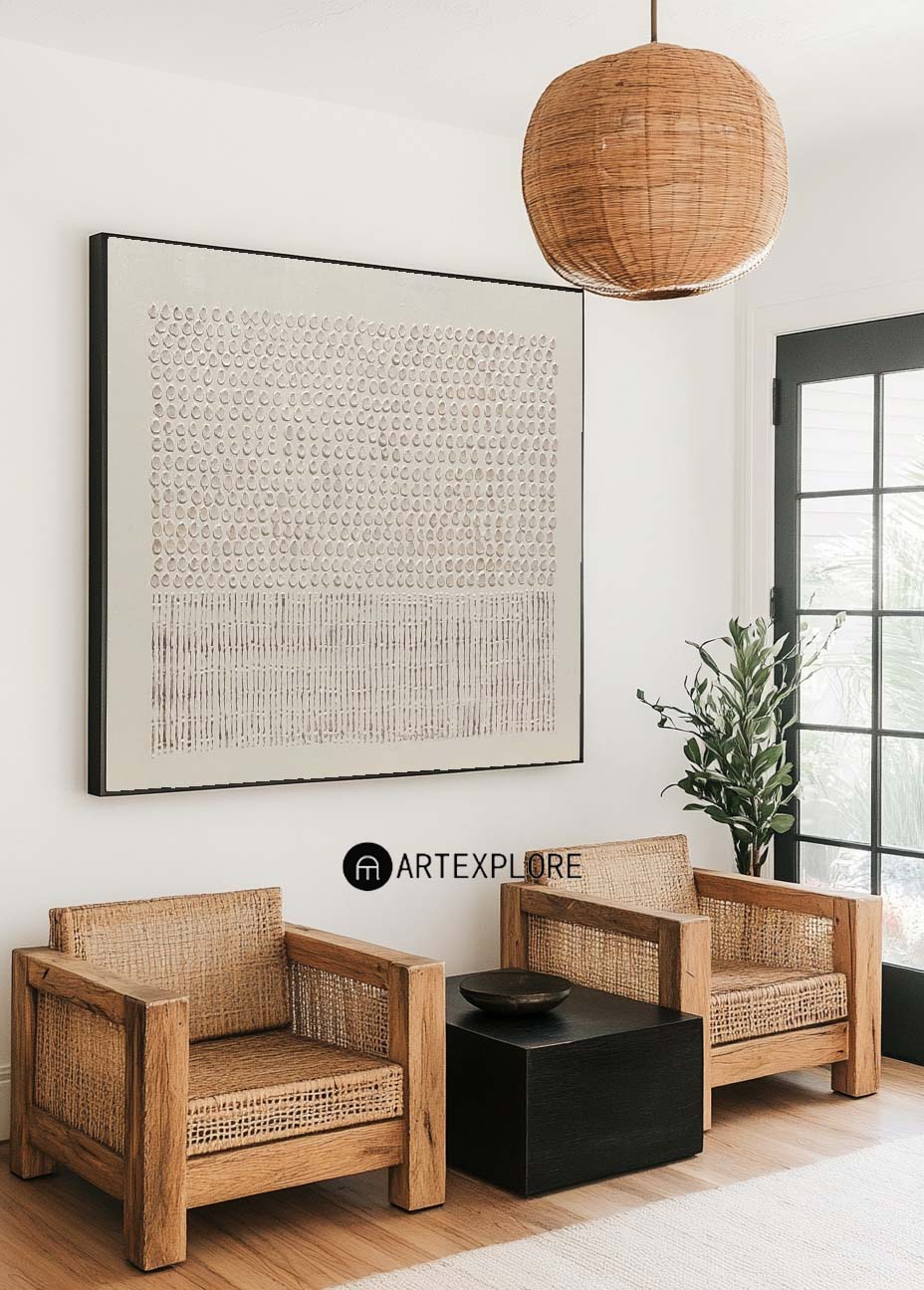 Wabi-sabi Minimalist Painting