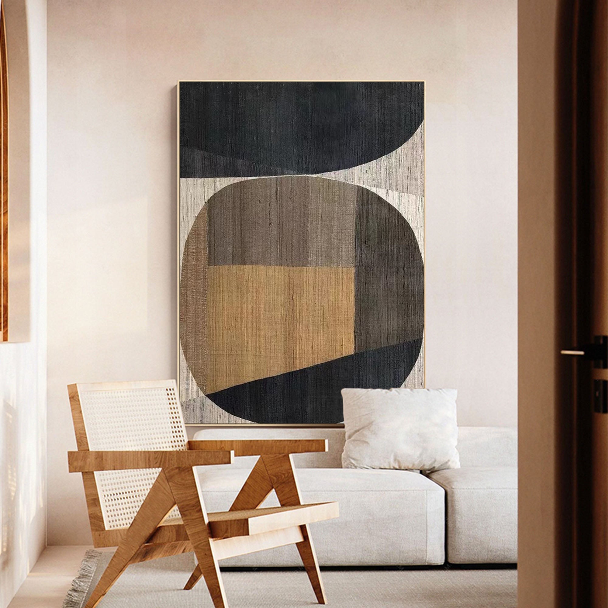 Wabi-sabi Abstract Painting