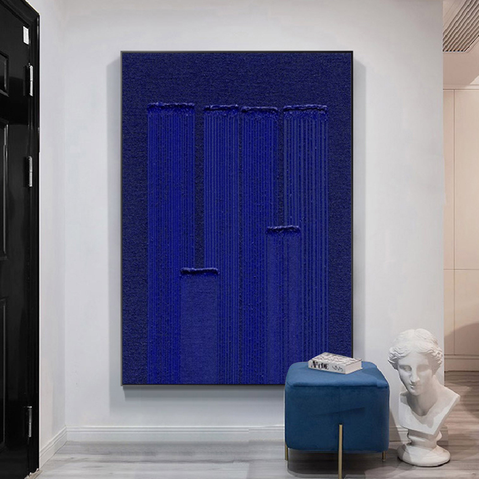 Klein Blue Minimalist Painting