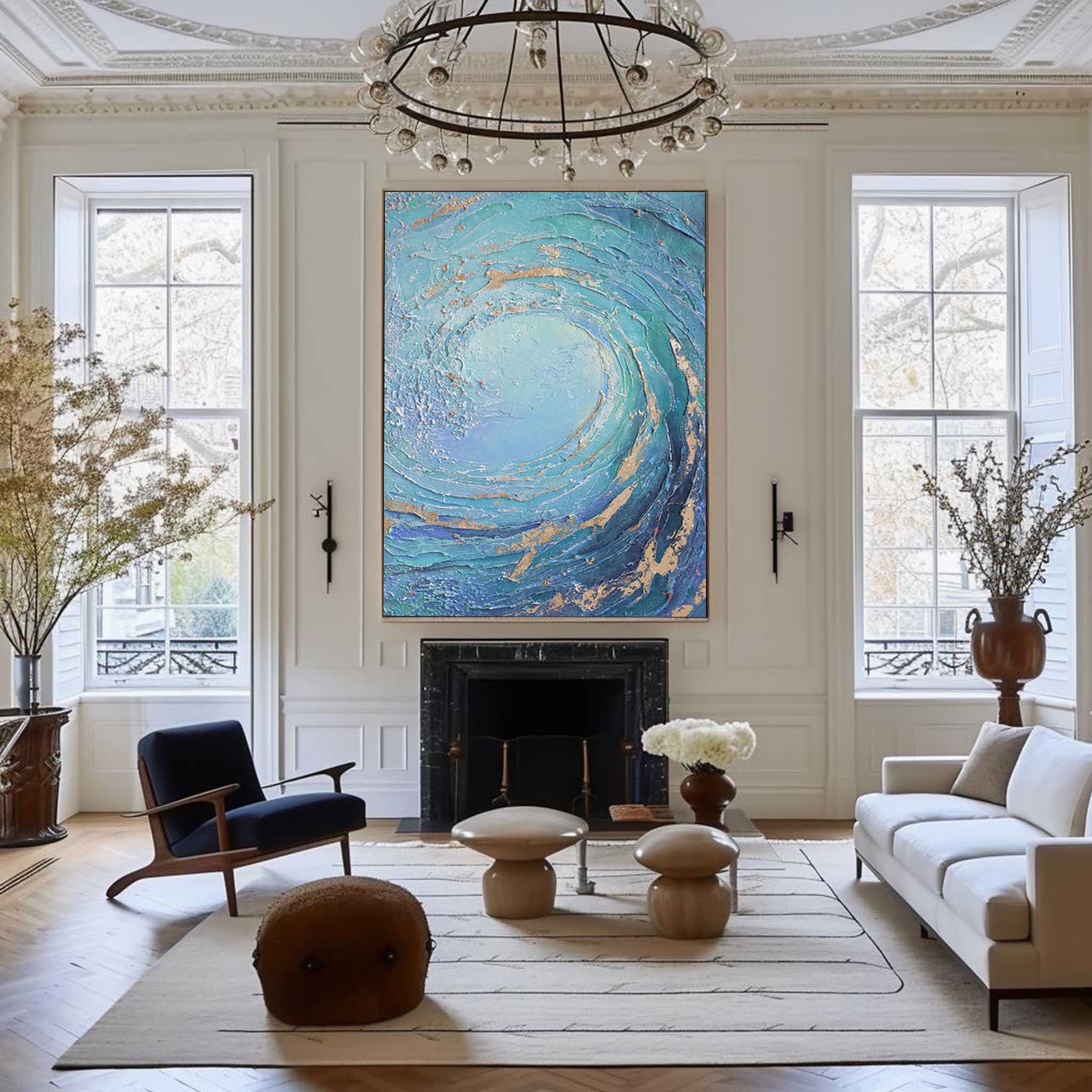 Wave And Ocean Painting