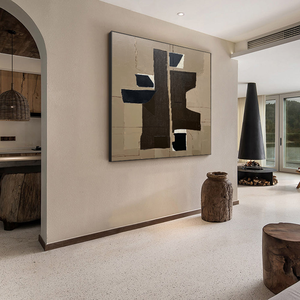 Wabi-sabi Minimalist Painting