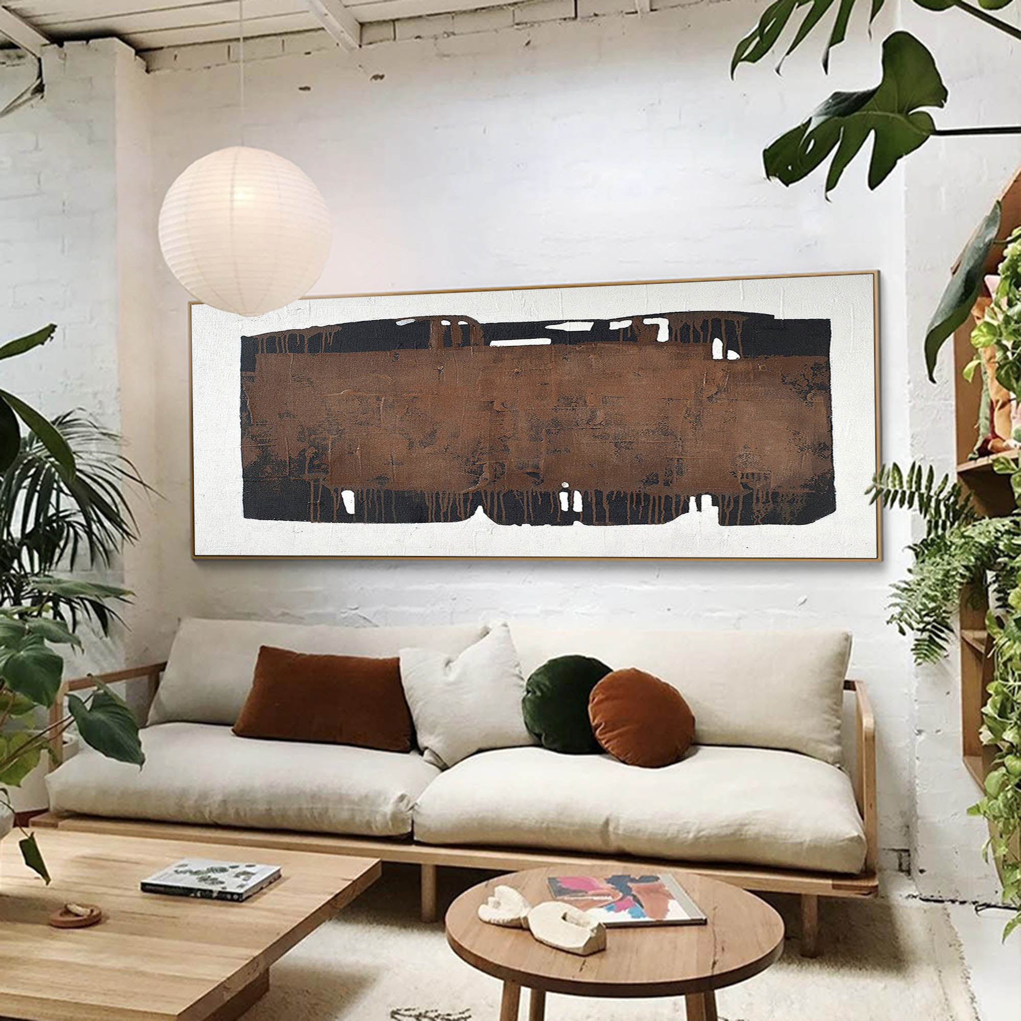 Wabi-sabi Minimalist Painting