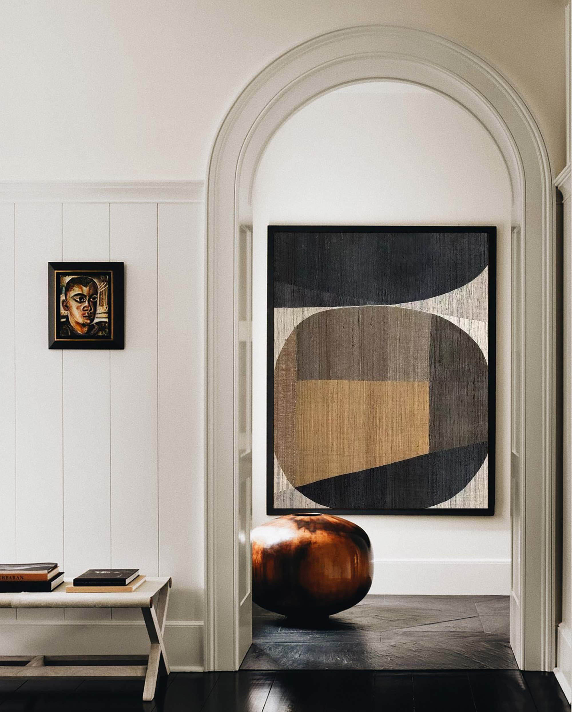 Wabi-sabi Abstract Painting